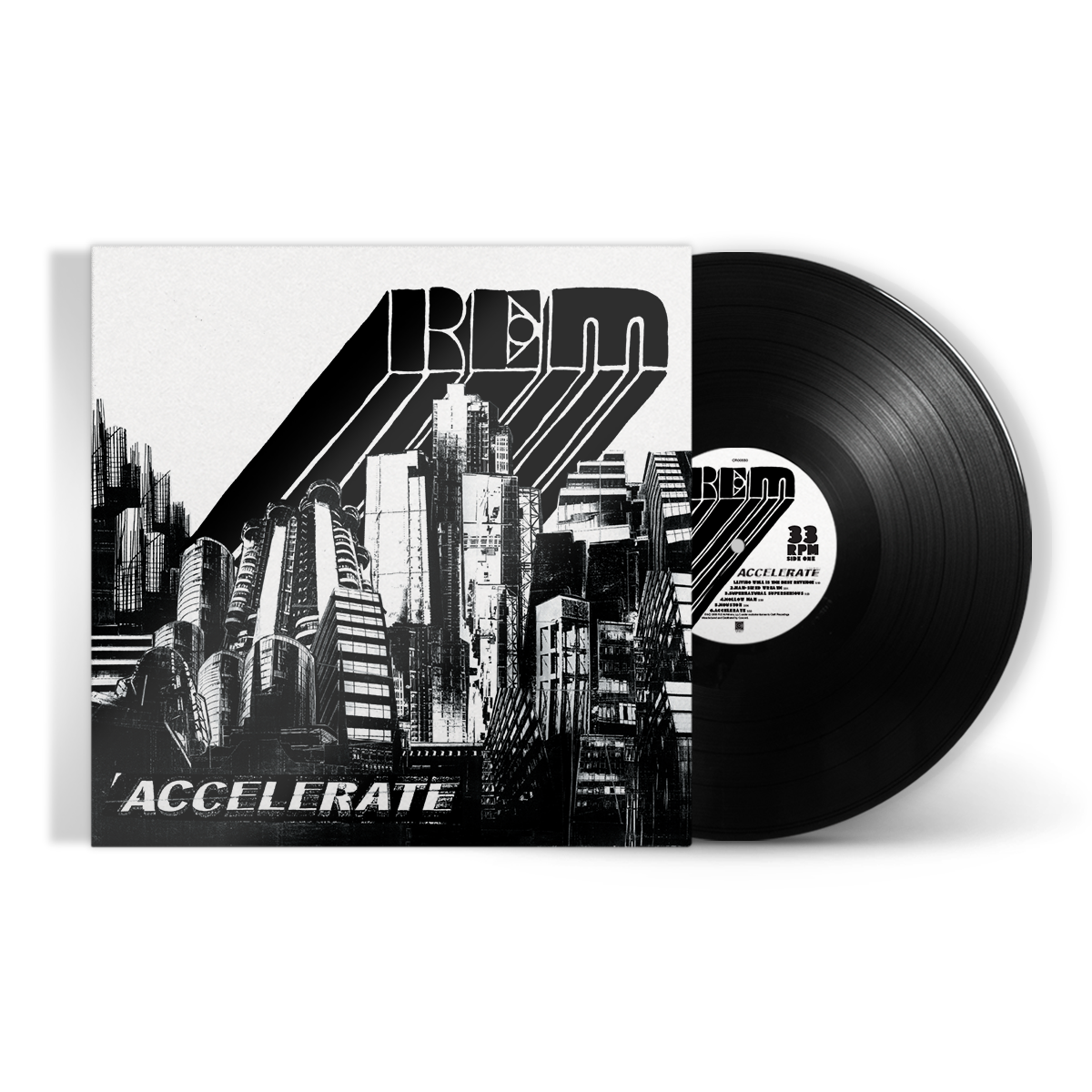 Accelerate (Black LP) Vinyl Record