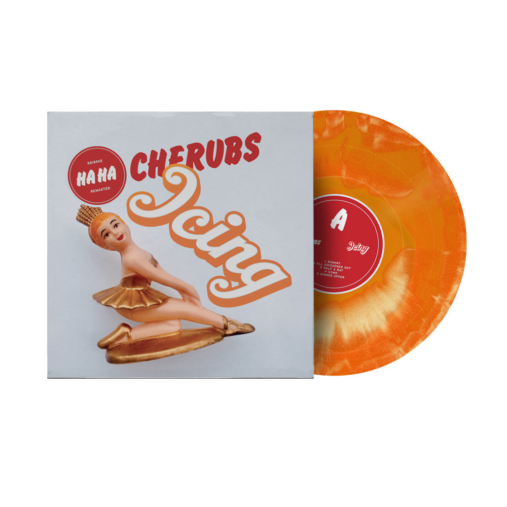 Cherubs ‘Icing’ LP (Limited Edition – Only 200 Made, White &amp; Orange A Side/B Side Vinyl) Vinyl Record