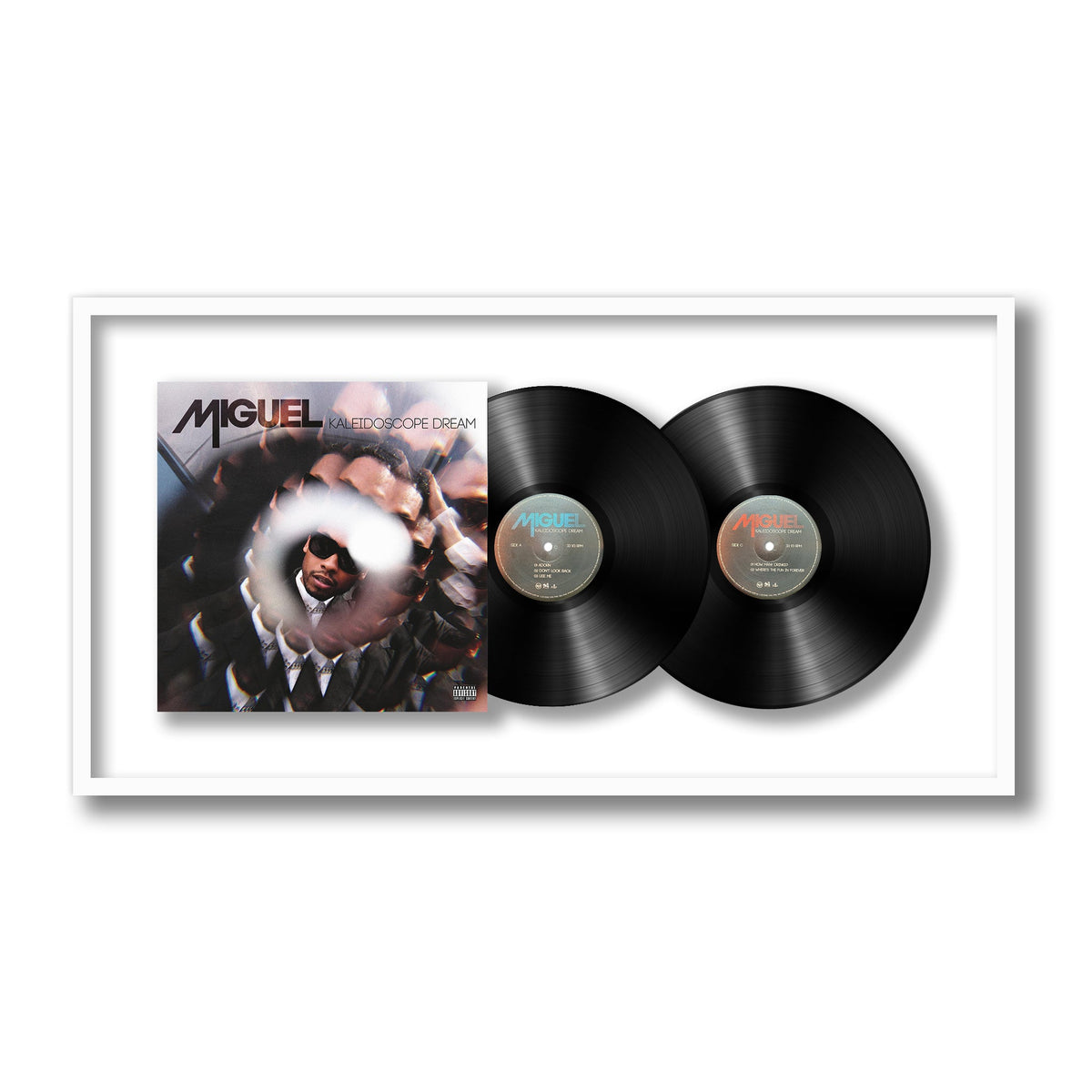 Miguel - Kaleidescope Dream - Framed Vinyl Record