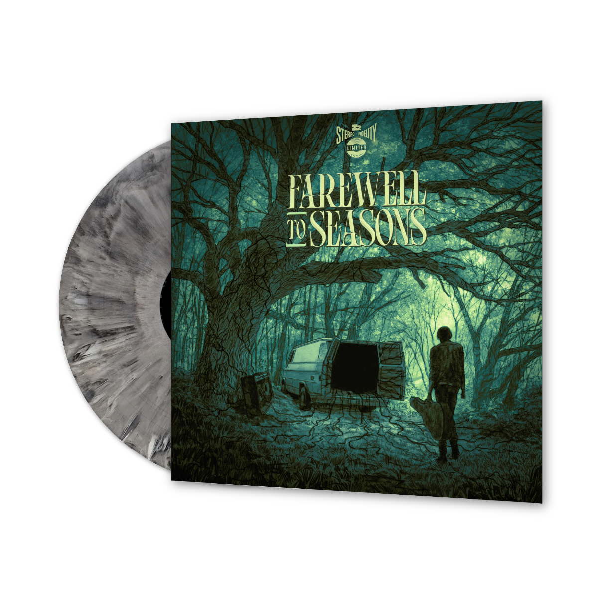 Mike McCready - Farewell to Seasons LP + 12" x 12" Deluxe Graphic Novel (Exclusive Limited Edition of 500 - "Poltergeist" Vinyl) Vinyl Record