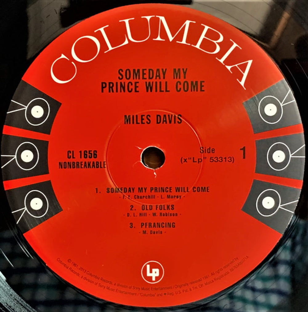 Miles Davis – Someday My Prince Will Come (LP Vinyl) Vinyl Record