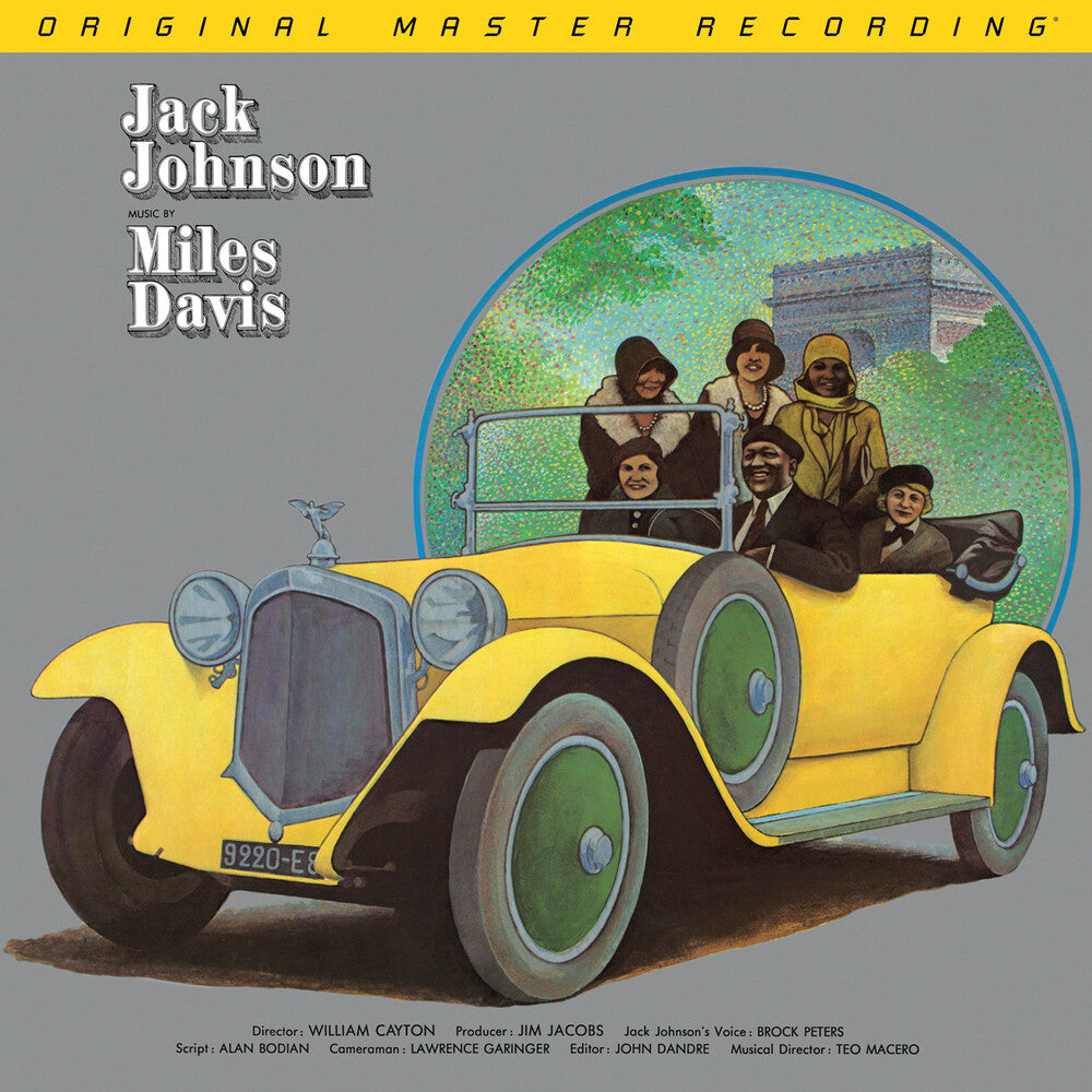 Miles Davis – Tribute To Jack Johnson (Mobile Fidelity LP Vinyl) Vinyl Record