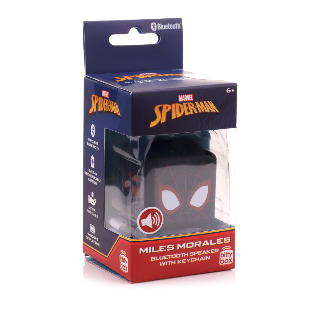 Miles Morales Bitty Box Bitty Boomers Portable Bluetooth Speaker