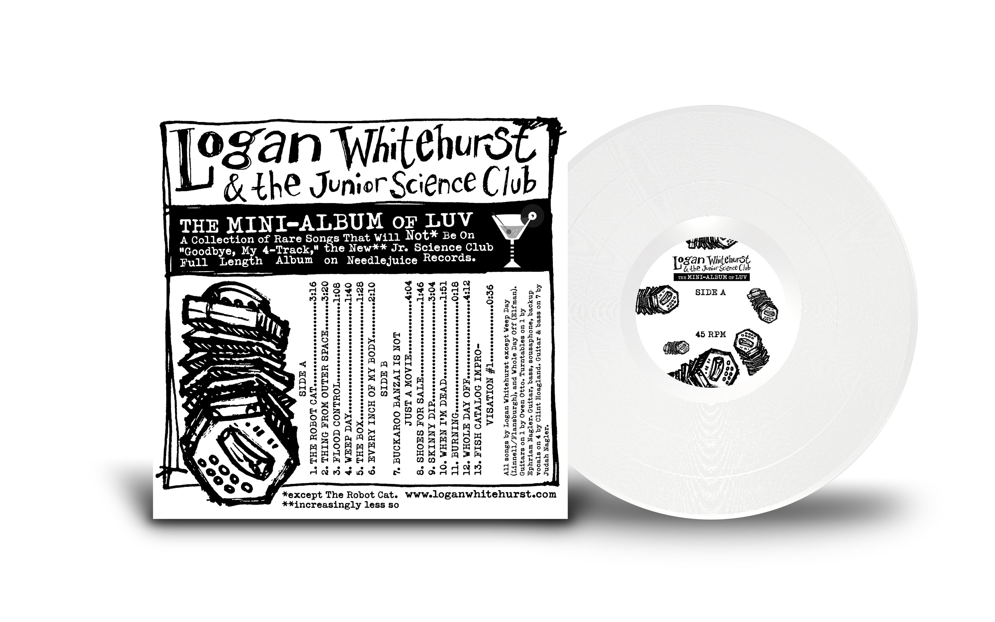 The Mini-Album of Luv - White LP Vinyl Record