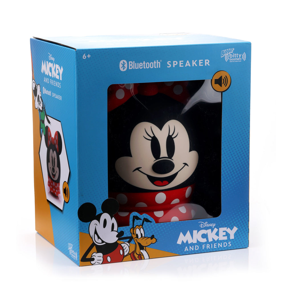Bigger 8" Minnie Mouse Bitty Boomers Portable Bluetooth Speaker