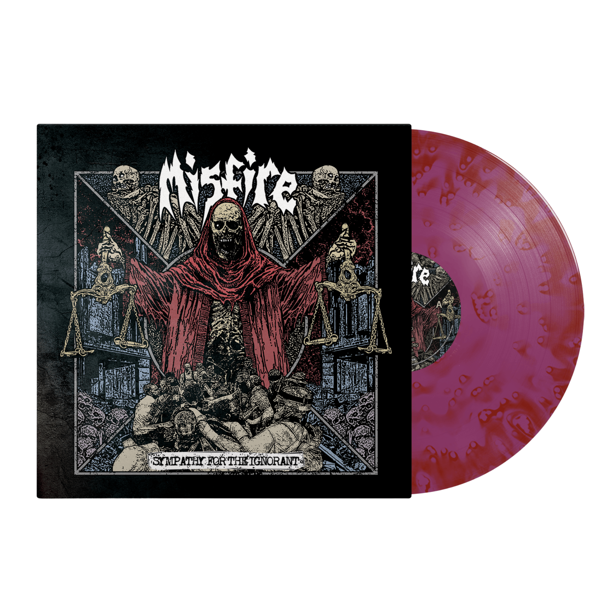 Misfire - Sympathy for the Ignorant Ghostly Vinyl Record