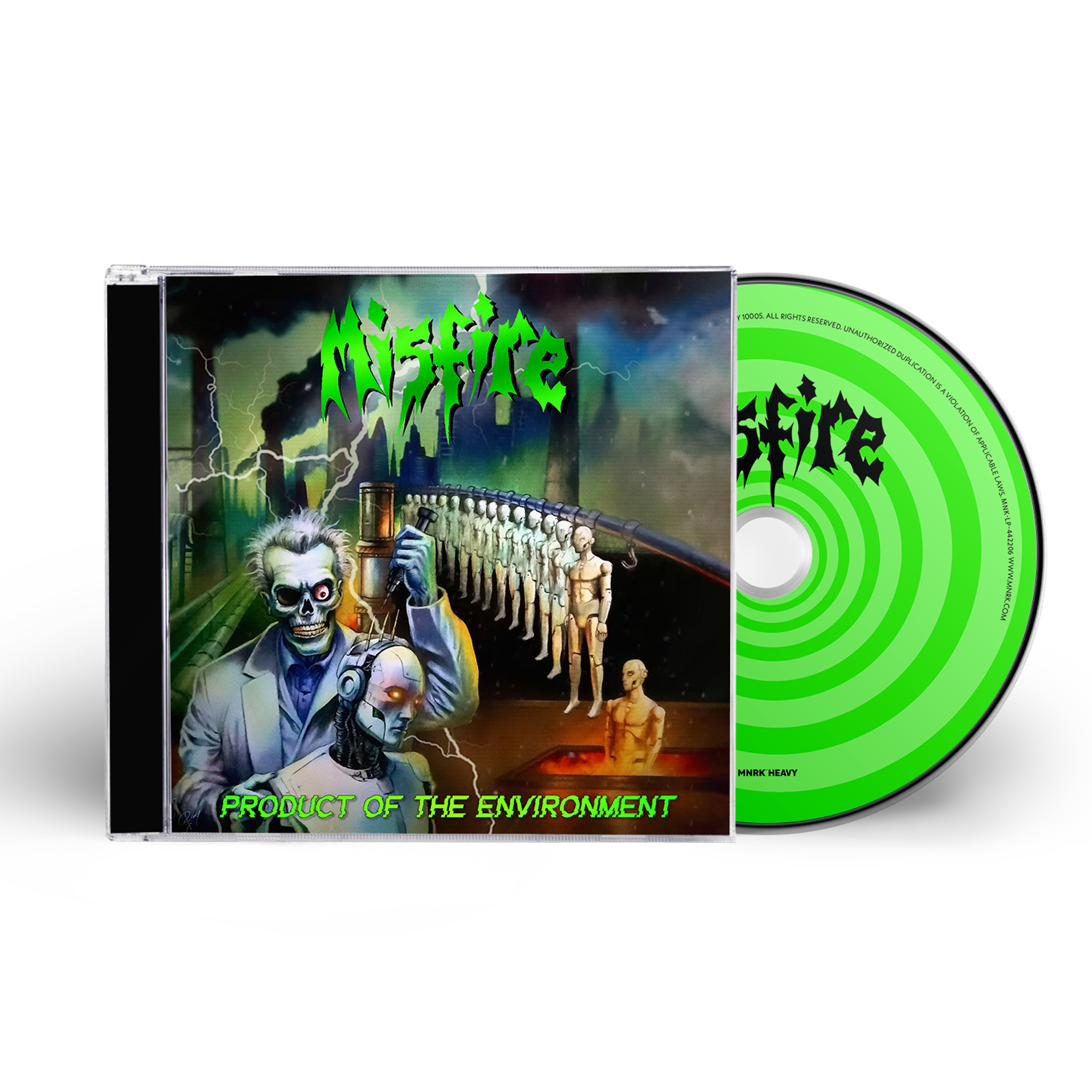 Misfire - Product Of The Environment  Music CD