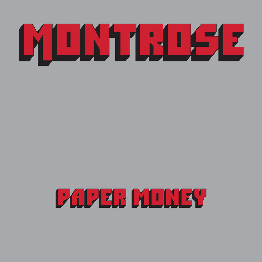 Montrose – Paper Money (Clear LP Vinyl) Vinyl Record