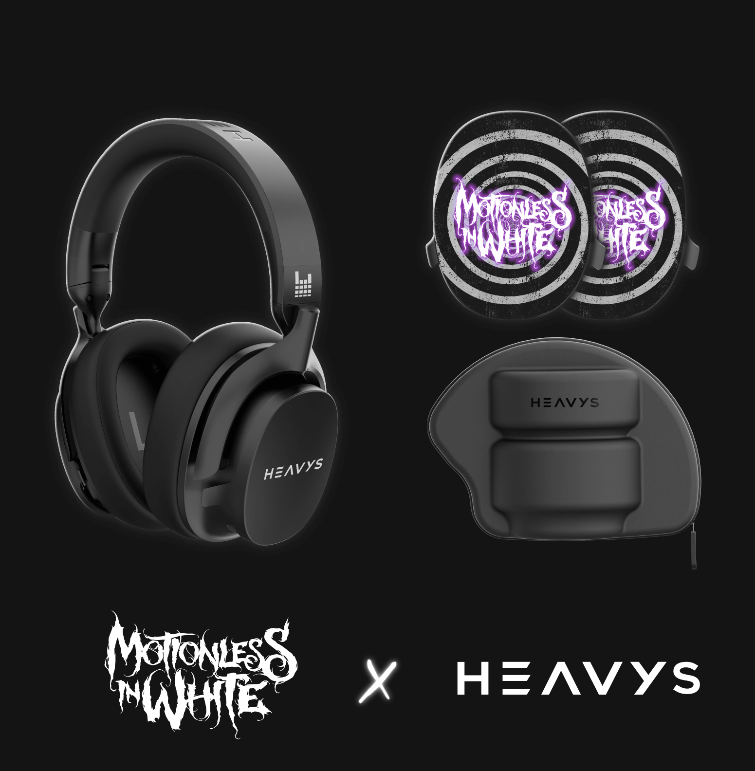Heavys Headphones + Shells Bundle