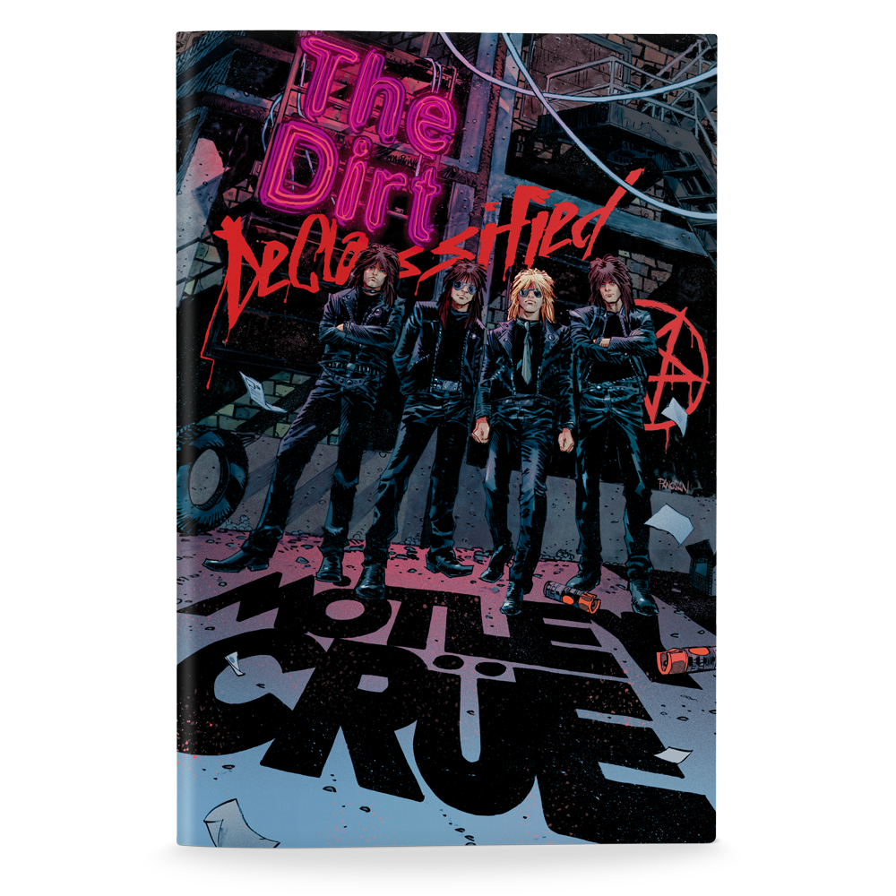 Mötley Crüe: The Dirt Declassified - Hardcover Book