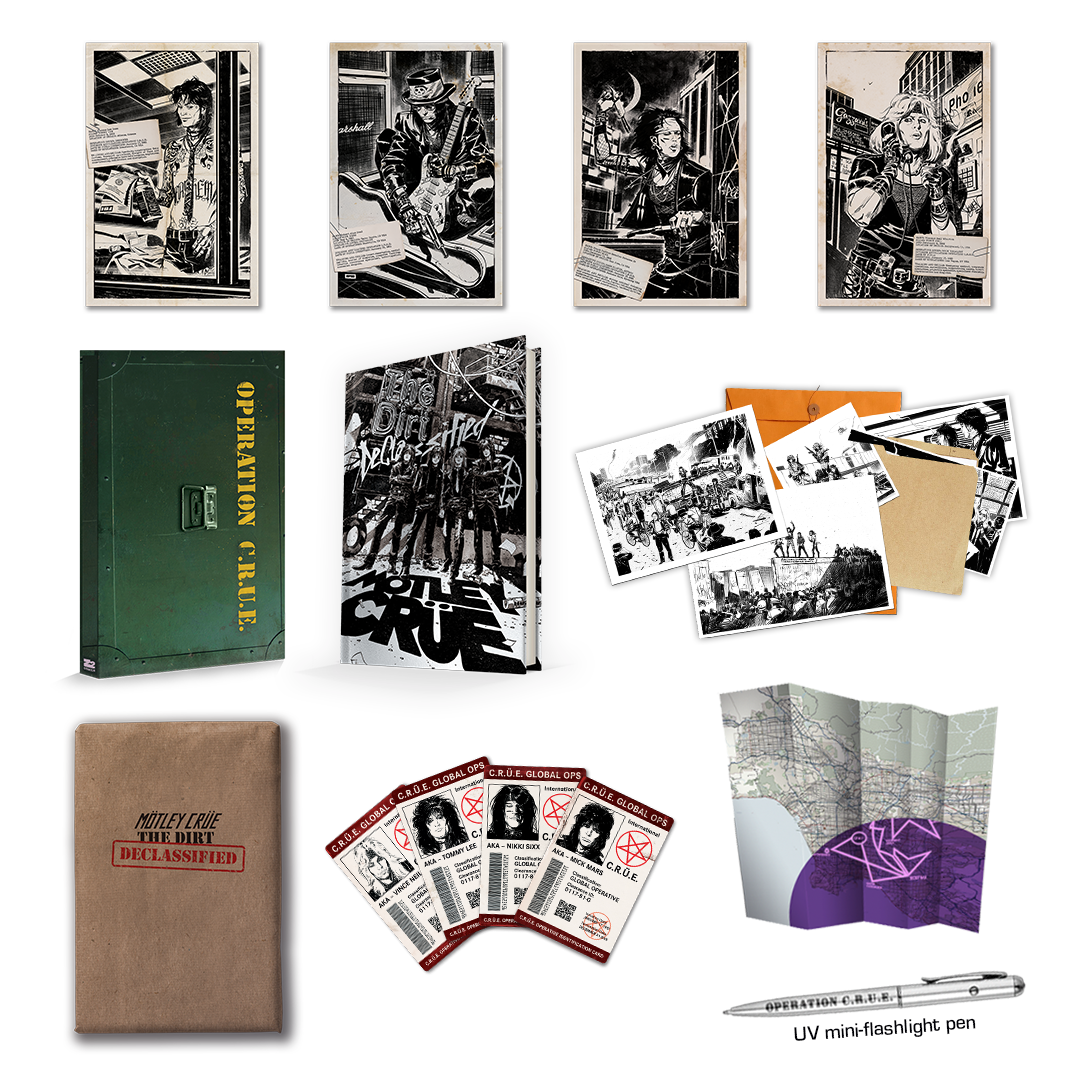 Mötley Crüe The Dirt Declassified - Platinum Bundle