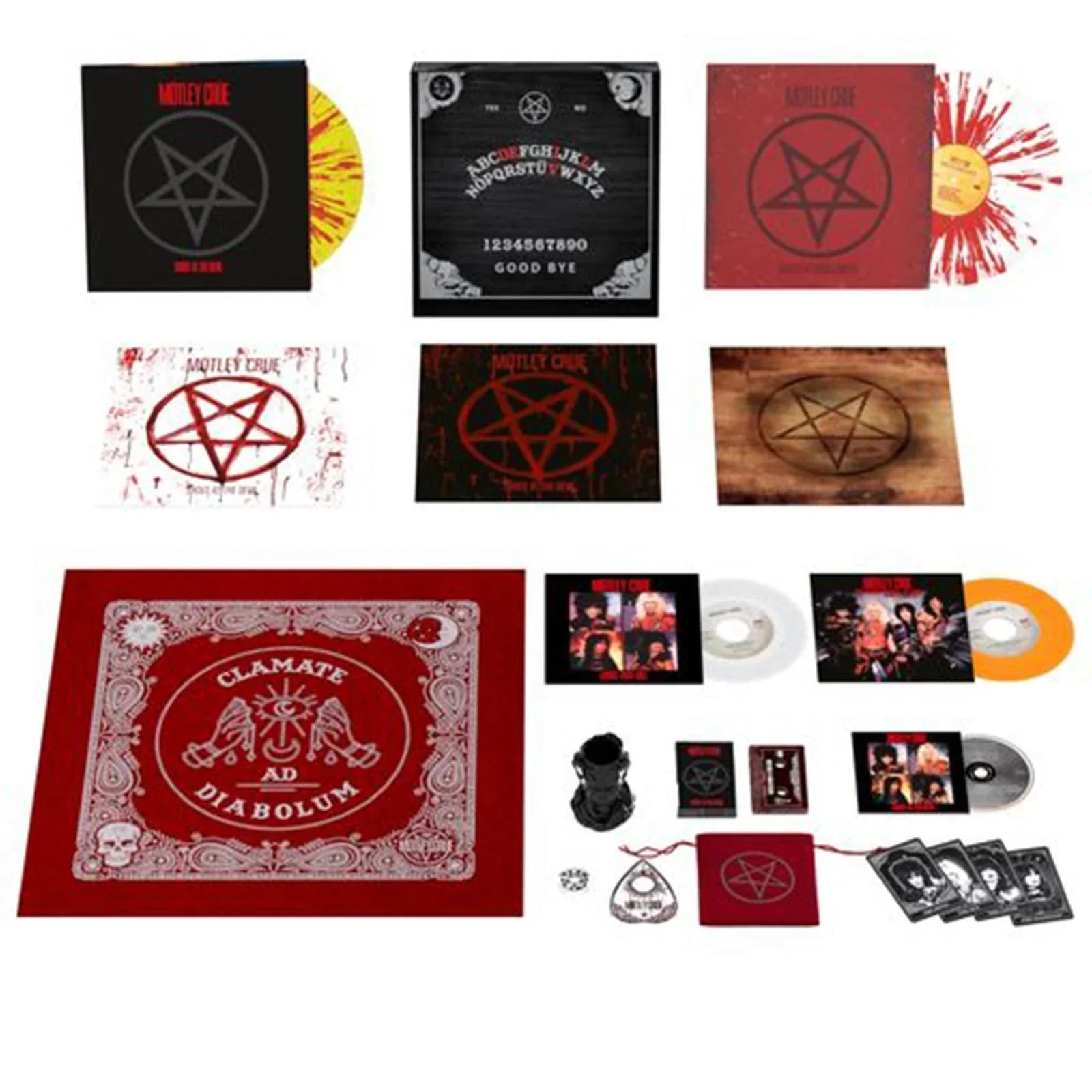 Mötley Crüe - Shout at the Devil (40th Anniversary Box Set) [Orange/Yellow Splatter 4LP/CD/Cassette]