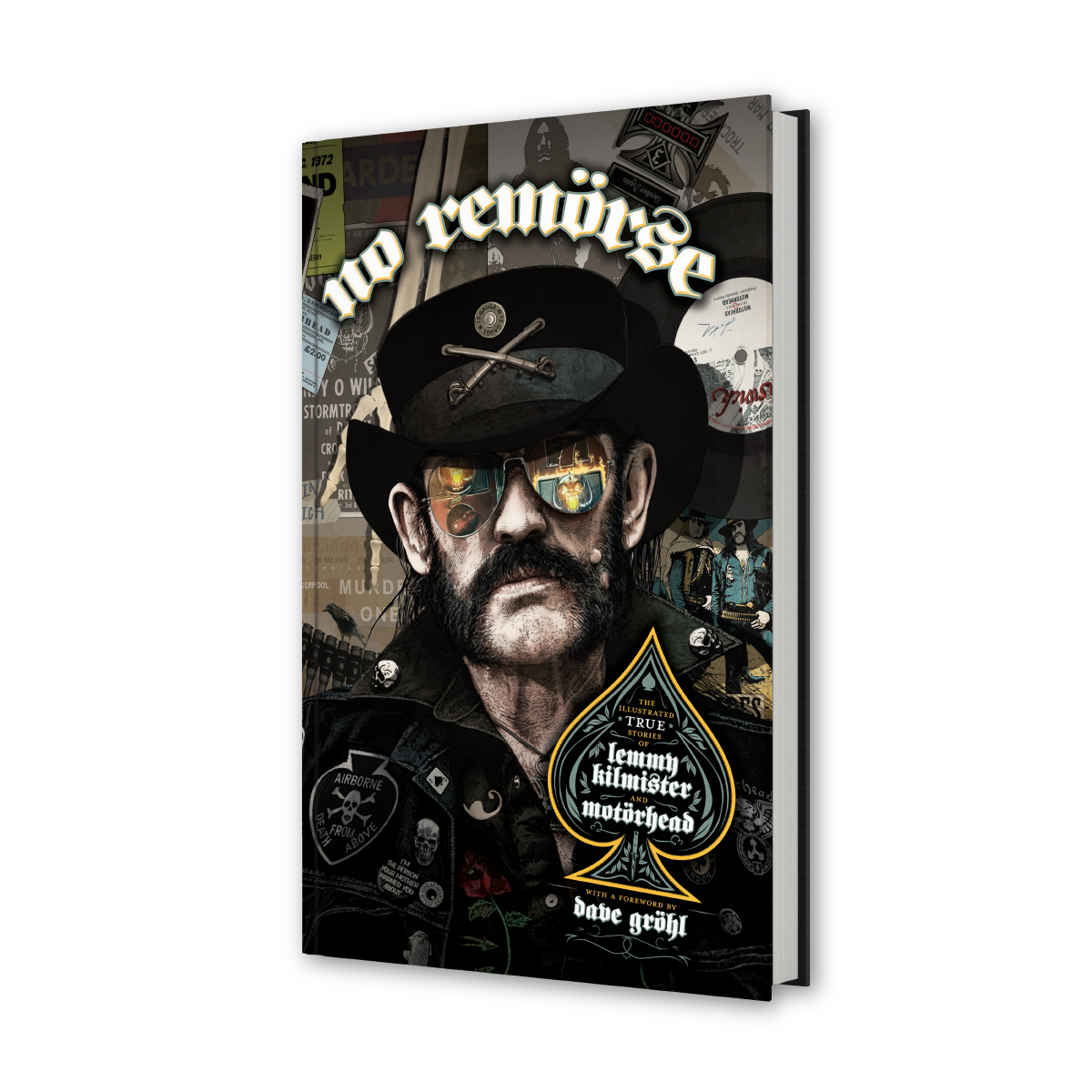 No Remorse The Illustrated True Stories of Lemmy Kilmister and Motörhead - Standard Hardcover