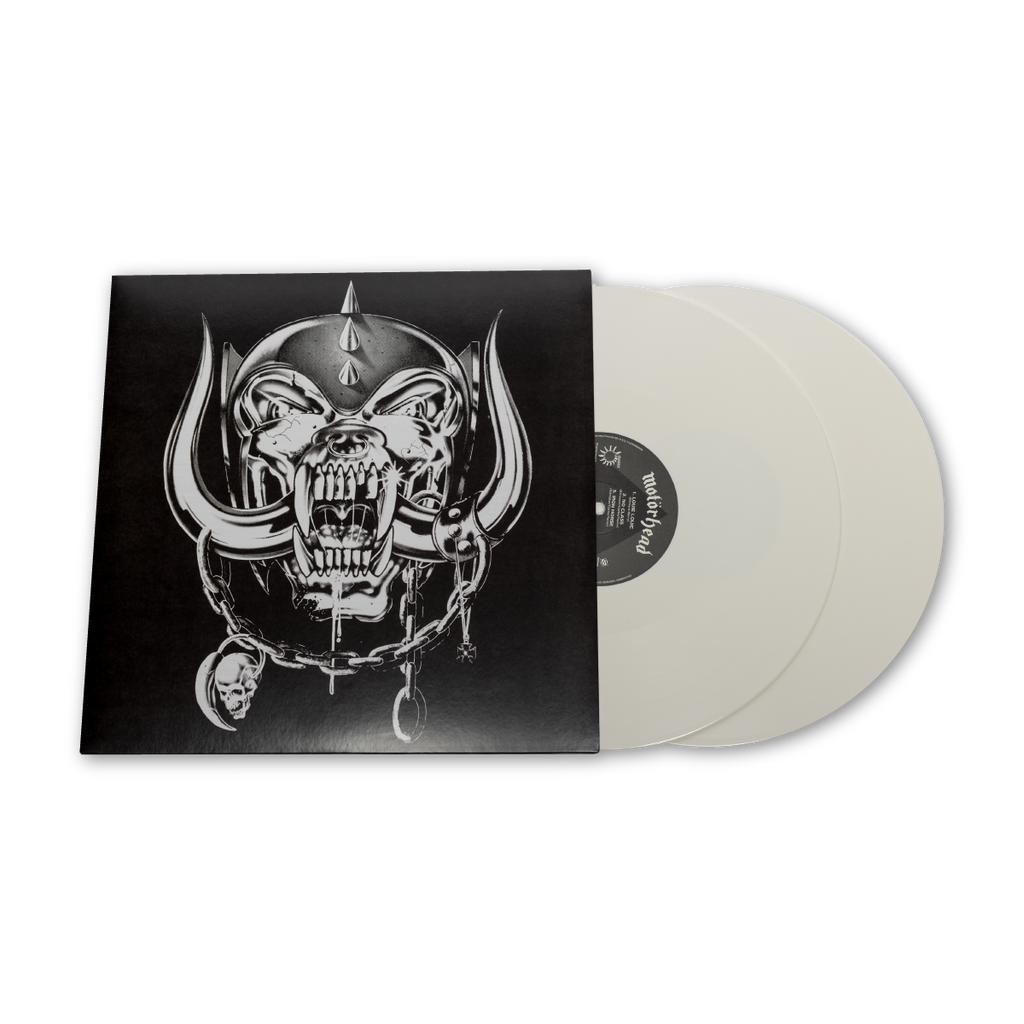 Motörhead - No Remorse Limited Edition White Vinyl 2-LP Vinyl Record