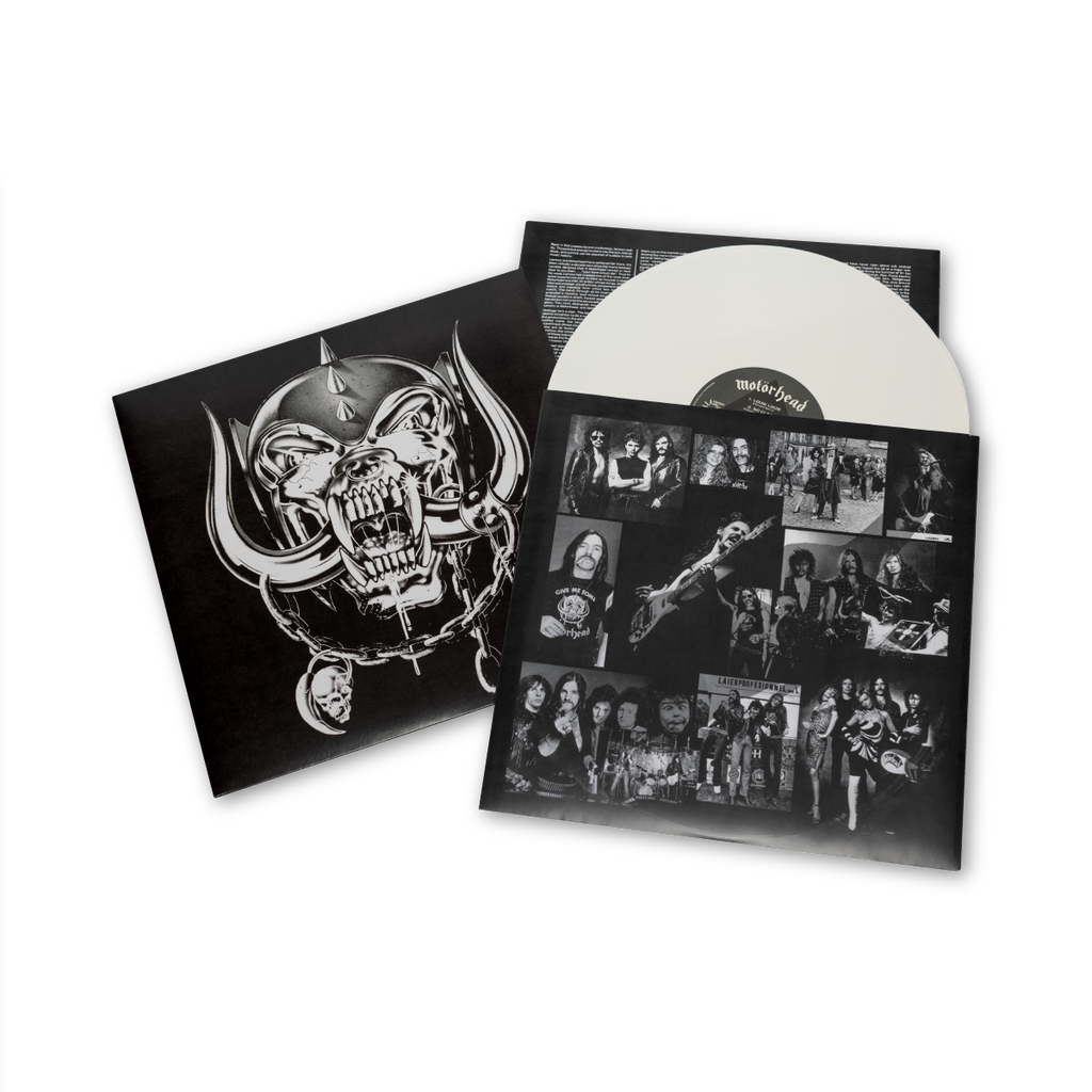 Motörhead - No Remorse Limited Edition White Vinyl 2-LP Vinyl Record