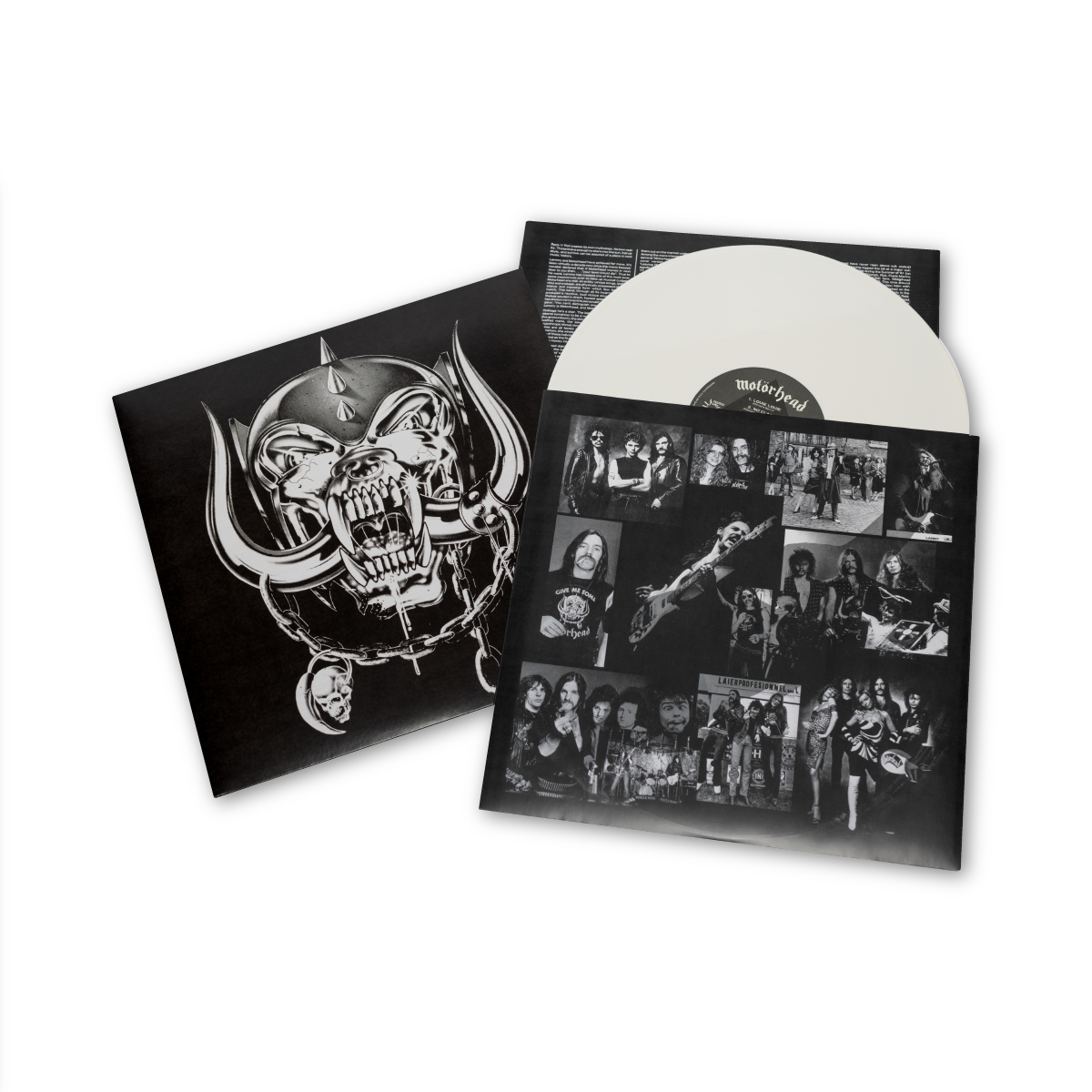 Motörhead - No Remorse Limited Edition White Vinyl 2-LP Vinyl Record