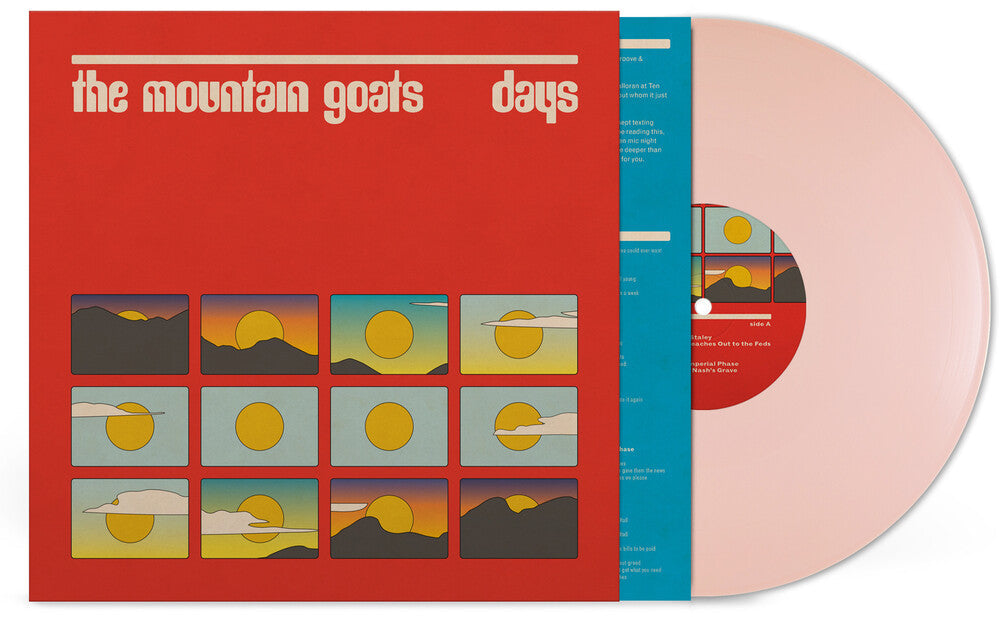 The Mountain Goats – Days (Pink LP Vinyl) Vinyl Record