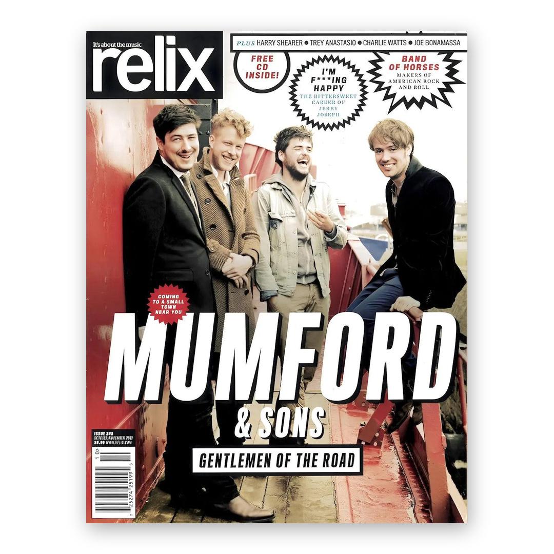 Mumford & Sons - October/November 2012 Relix Issue Magazine