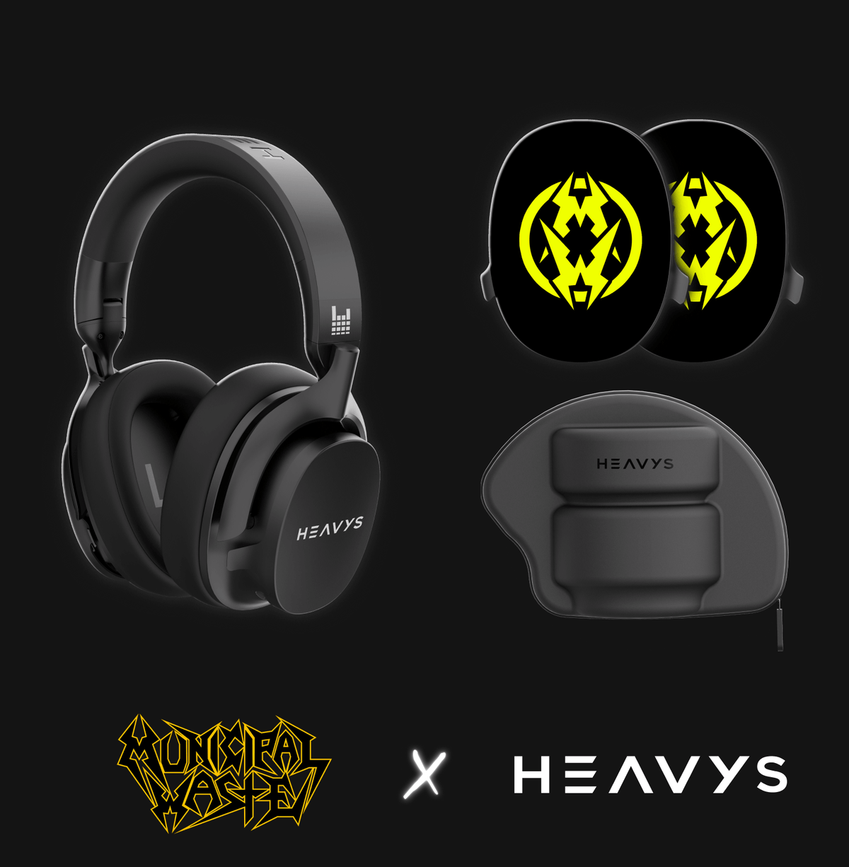 Heavys Headphones + Shells Bundle