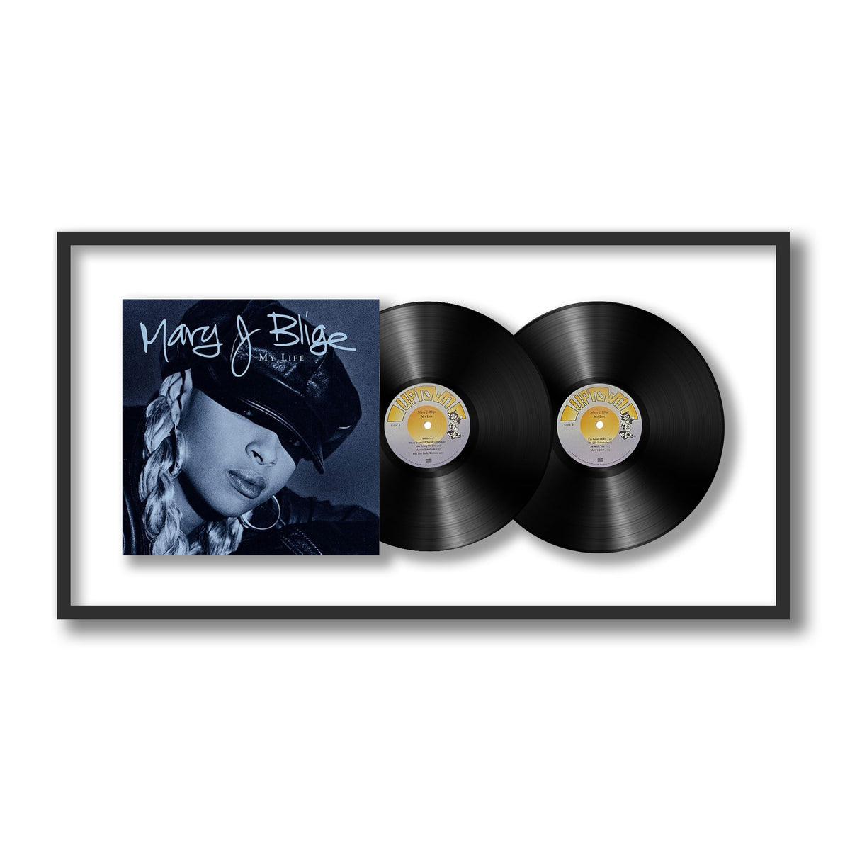 Mary J. Blige - My Life - Framed Vinyl Record