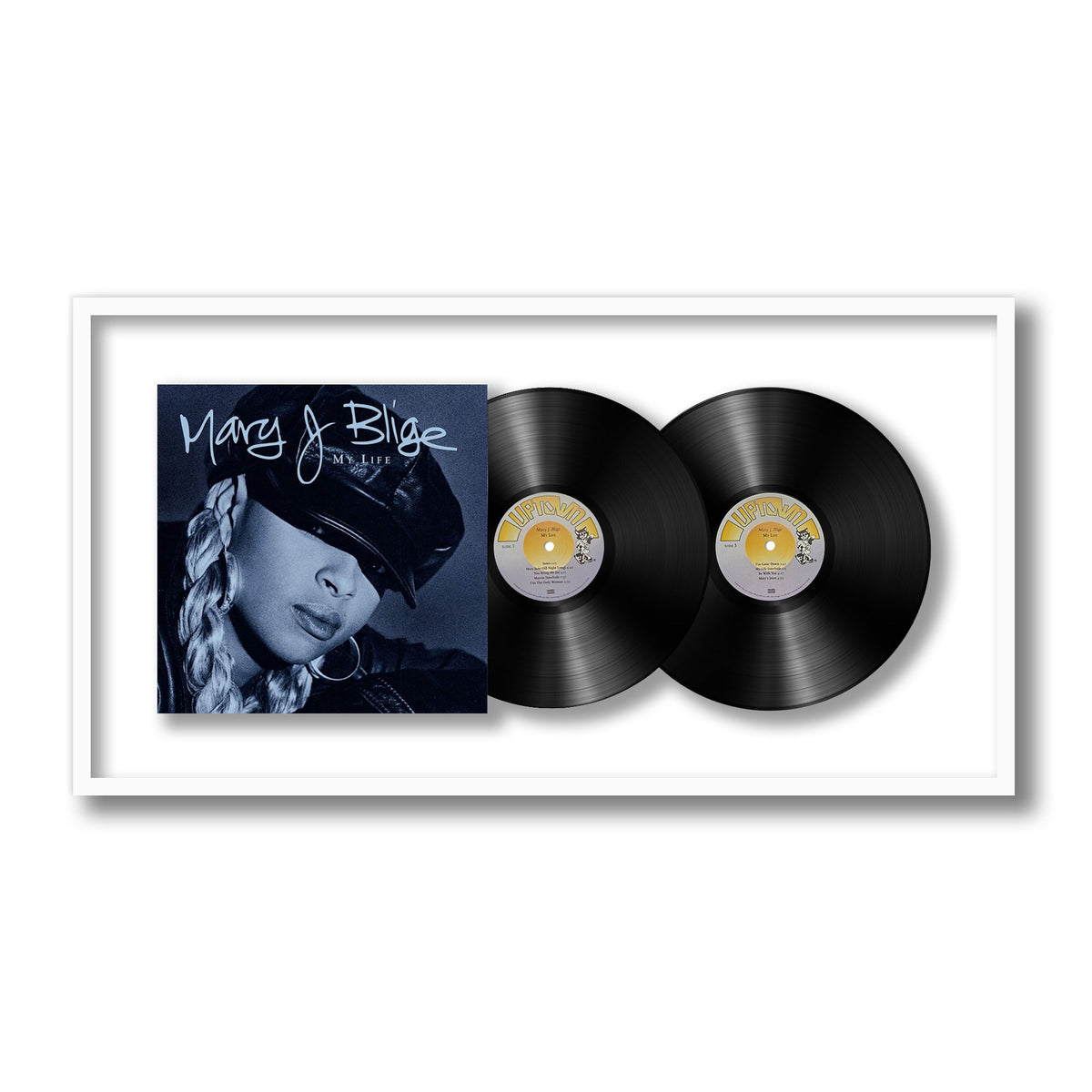 Mary J. Blige - My Life - Framed Vinyl Record
