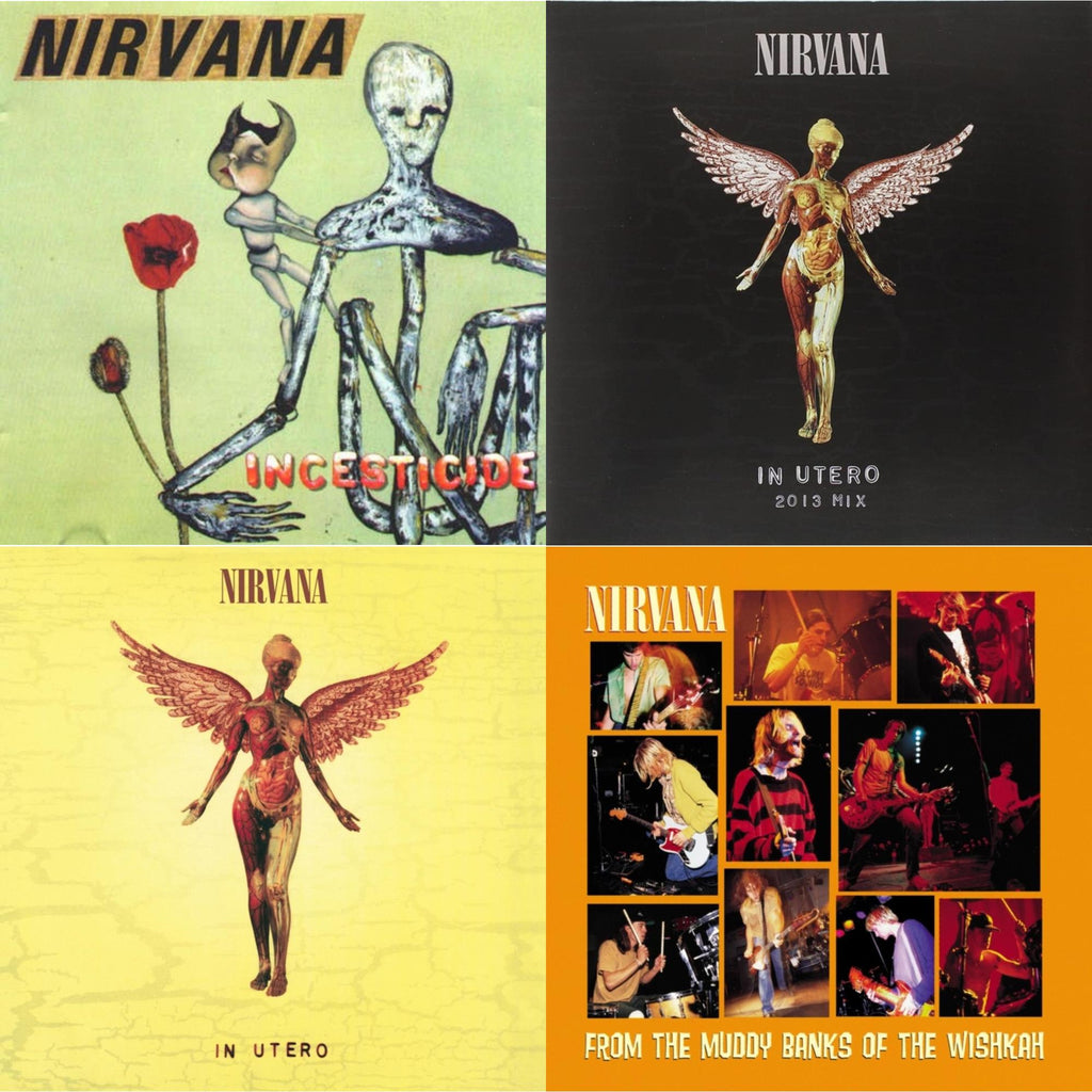 Incesticide (20Th Anniversary 45RPM Edition) & In Utero: 2013 Mix (2LP) & In Utero (180G/33-1/3 RPM) & From The Muddy Banks Of The Wishkah