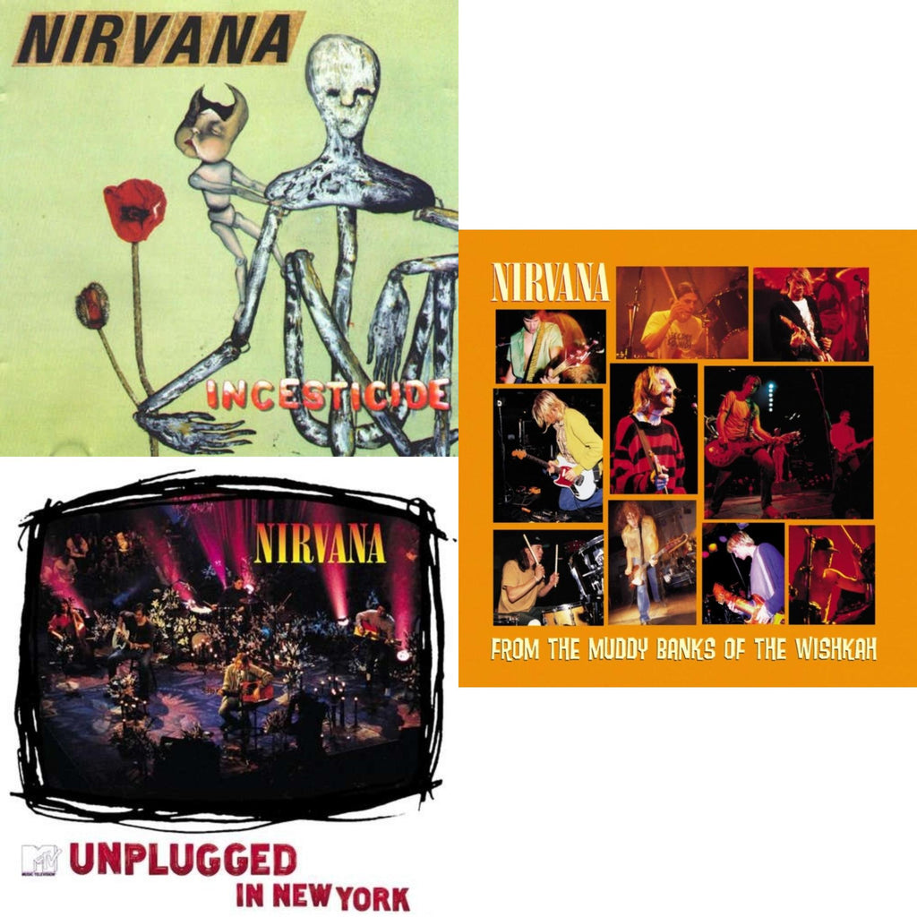 Incesticide (20Th Anniversary 45RPM Edition) & Unplugged In N.Y. & From The Muddy Banks Of The Wishkah