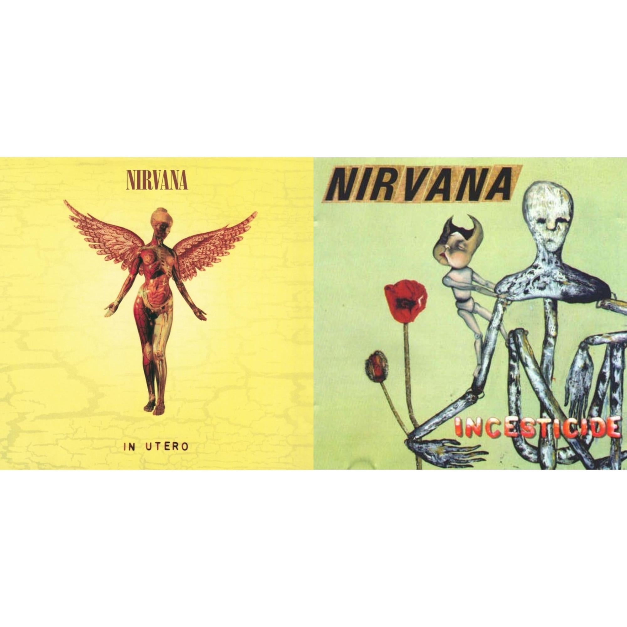 Incesticide (20Th Anniversary 45RPM Edition) & In Utero (180G/33-1/3 RPM)
