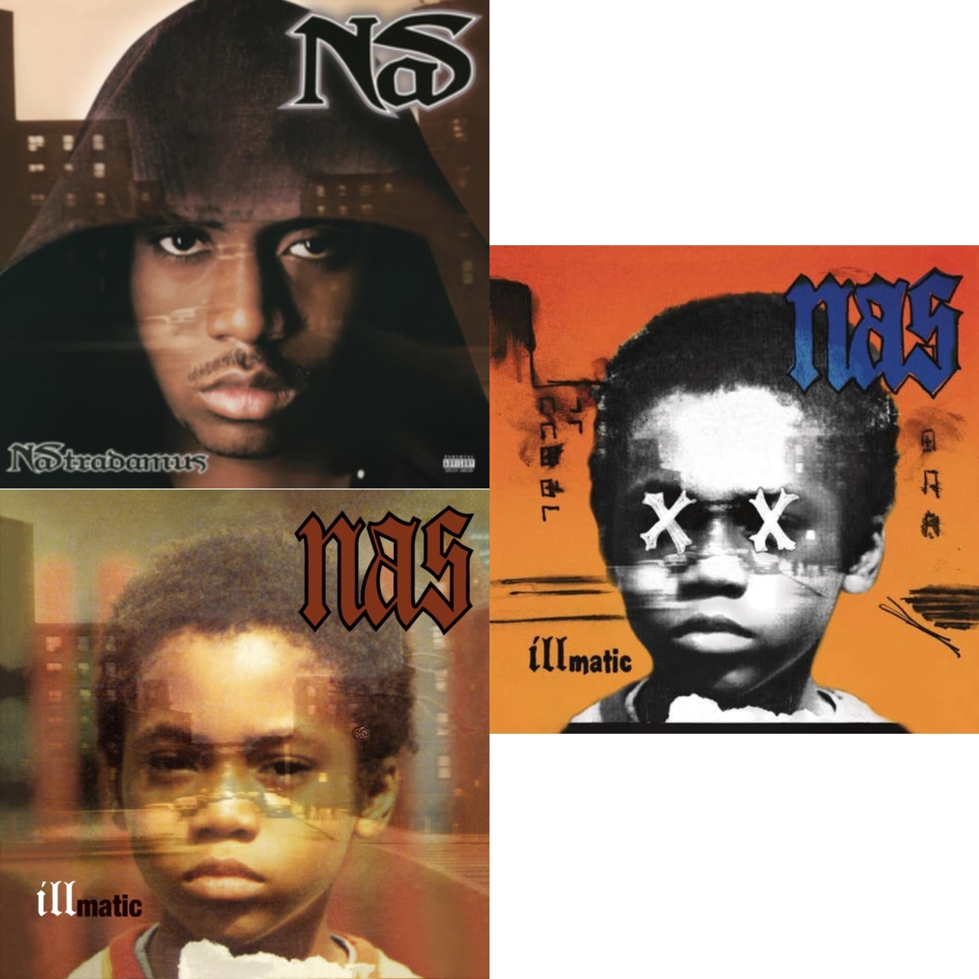 Nastradamus (Pa) (2 LP/140G Vinyl/Dl Code) & Illmatic & Illmatic Xx (Pa/180G/Dl Card)