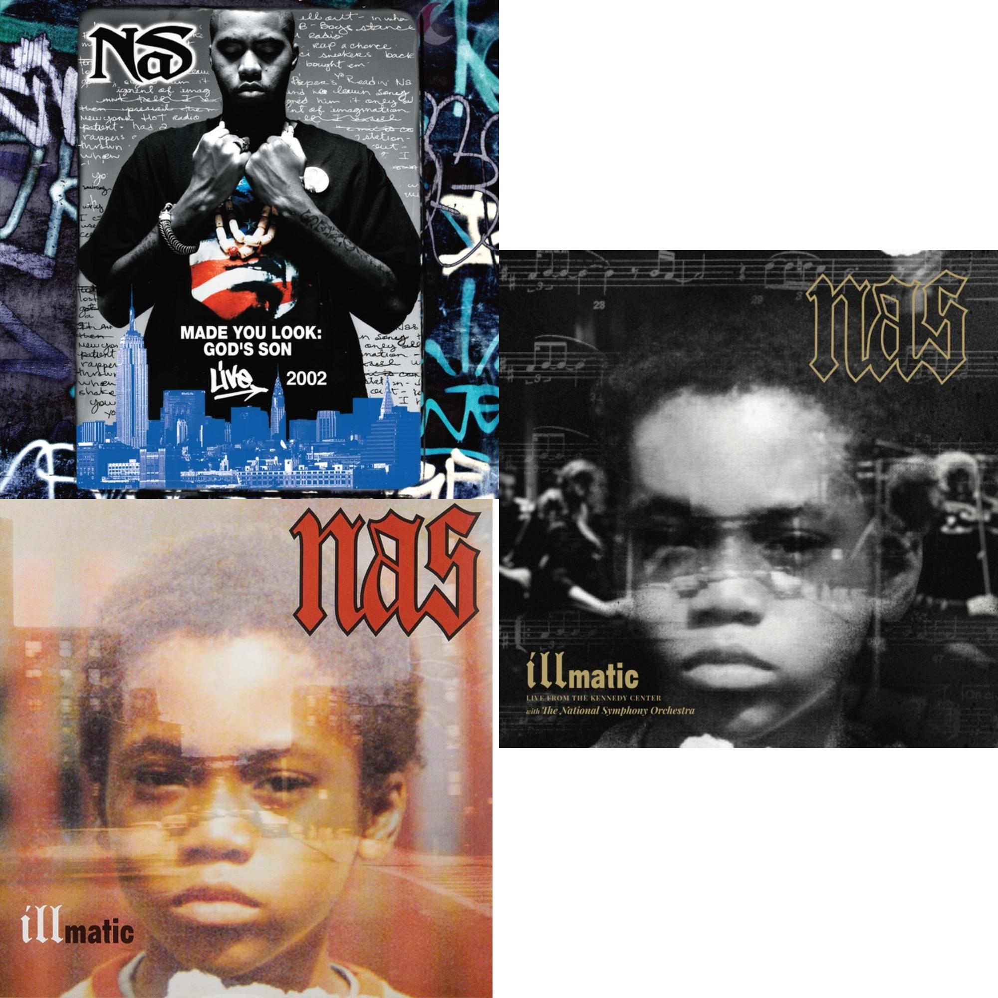 Made You Look: God's Son Live 2002 (Rsd) & Illmatic & Illmatic: Live From The Kennedy Center (Limited 2LP/180G/Poster/Dl Card)