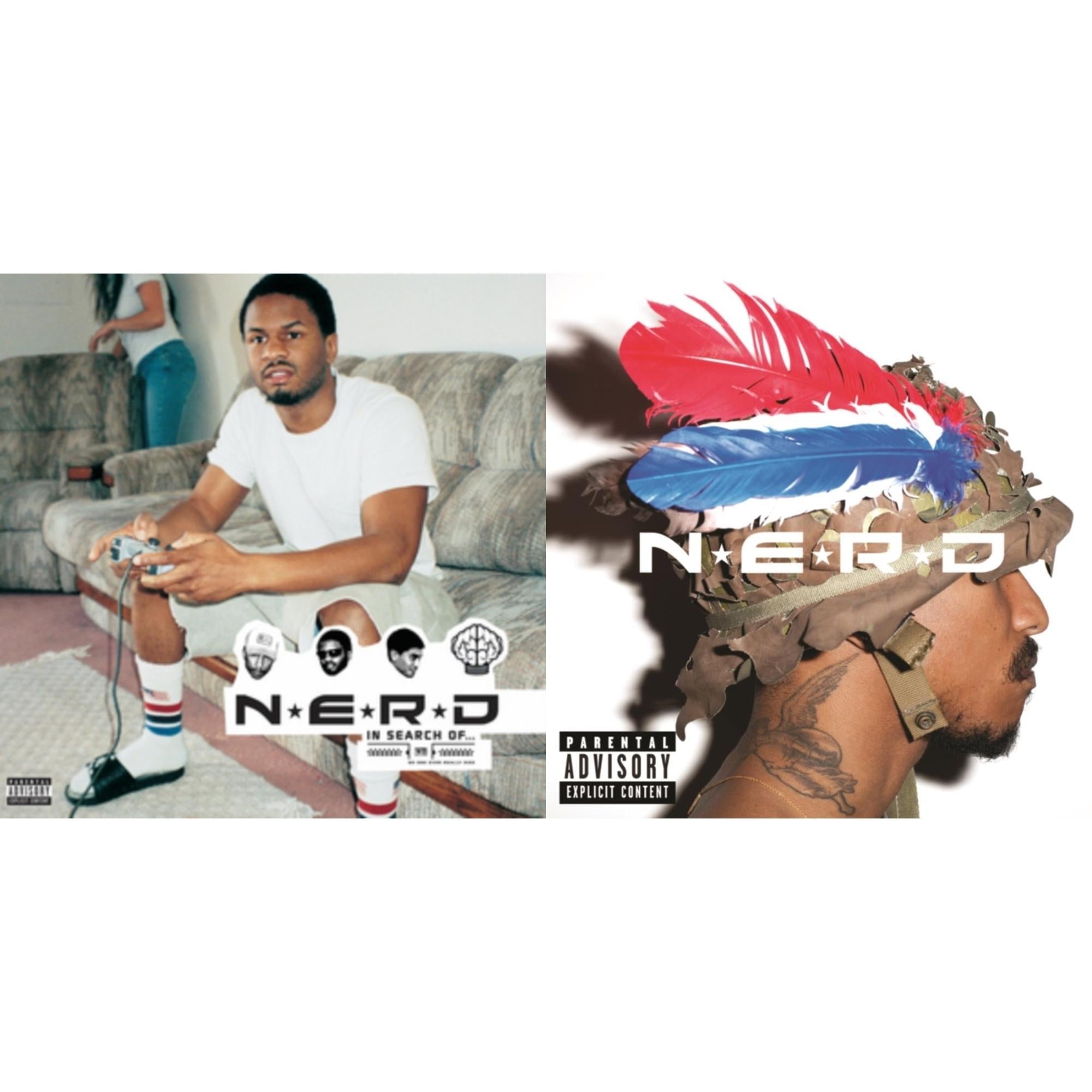 N.E.R.D. - Nothing (Translucent Red Vinyl/2LP) & In Search Of