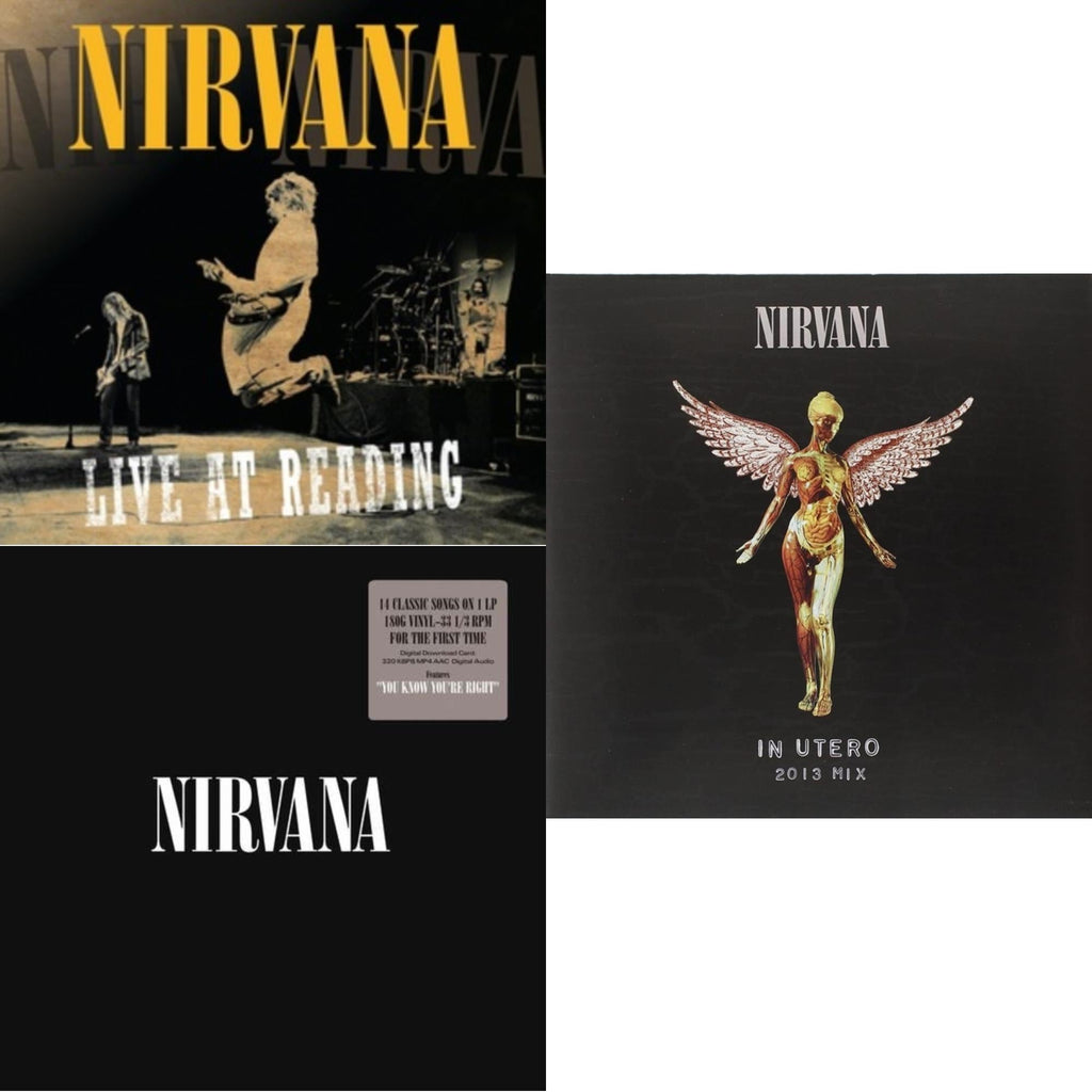 Live At Reading & In Utero: 2013 Mix (2LP) & Nirvana (150G/Dl Code)