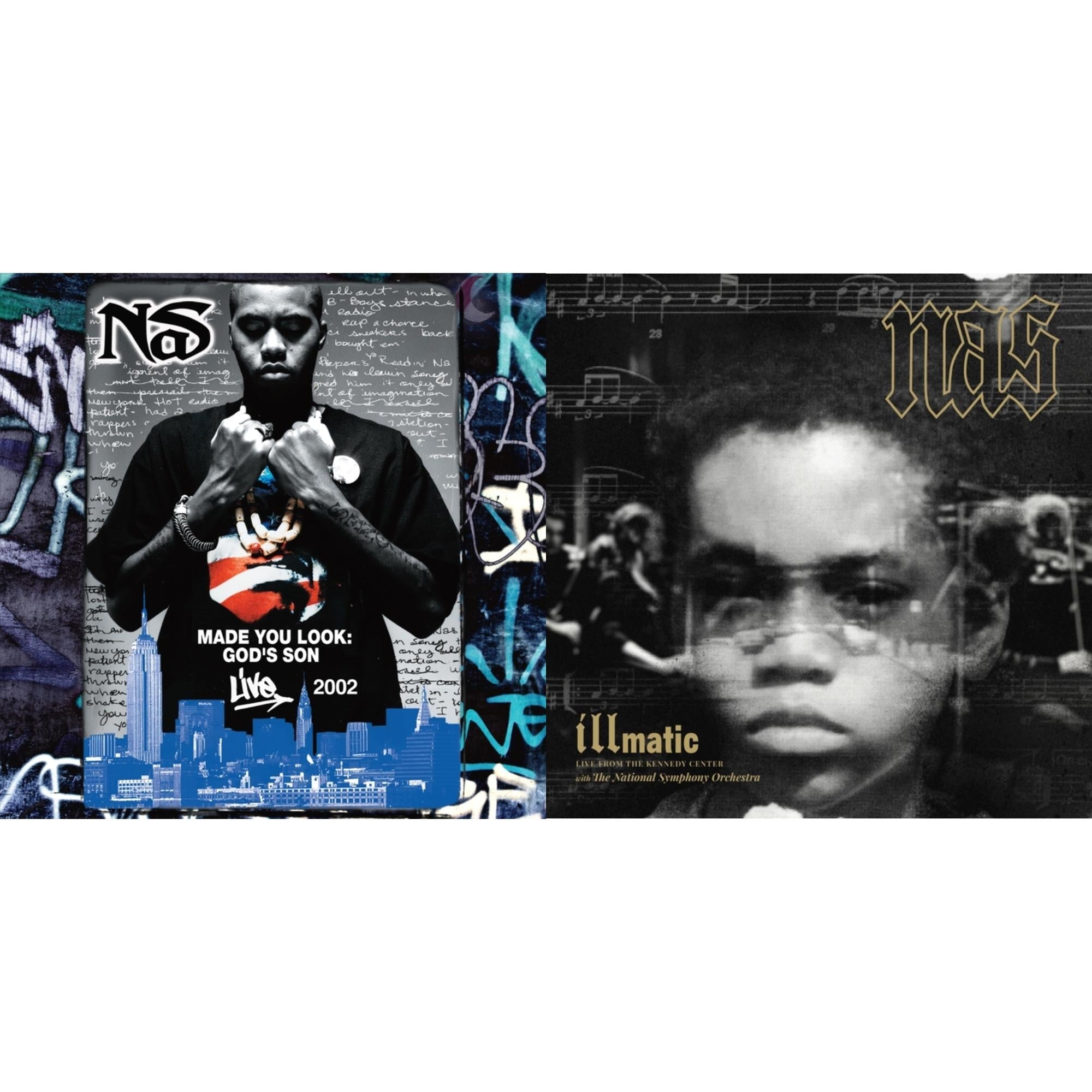 Made You Look: God's Son Live 2002 (Rsd) & Illmatic: Live From The Kennedy Center (Limited 2LP/180G/Poster/Dl Card)