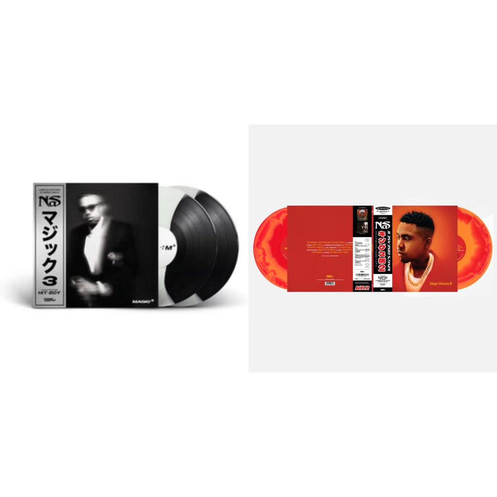 Magic 3 (2LP/Coloured Vinyl) & King's Disease Ii (Red & Tangerine Colored Vinyl/2LP)