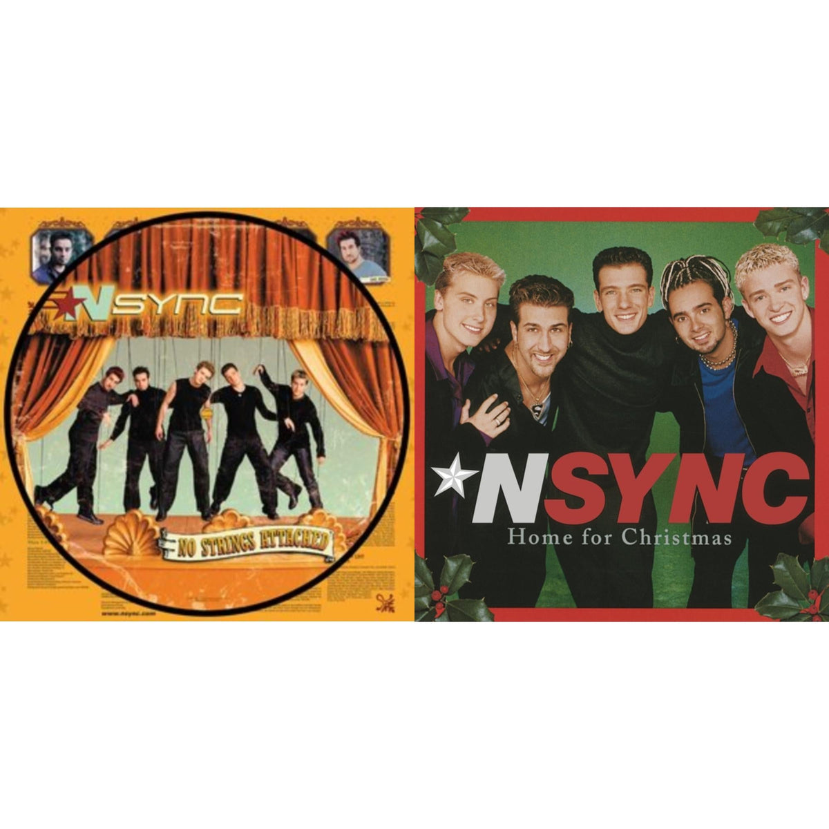 No Strings Attached (140G/Picture Disc/20Th Anniversary Edition) & Home For Christmas (2LP)