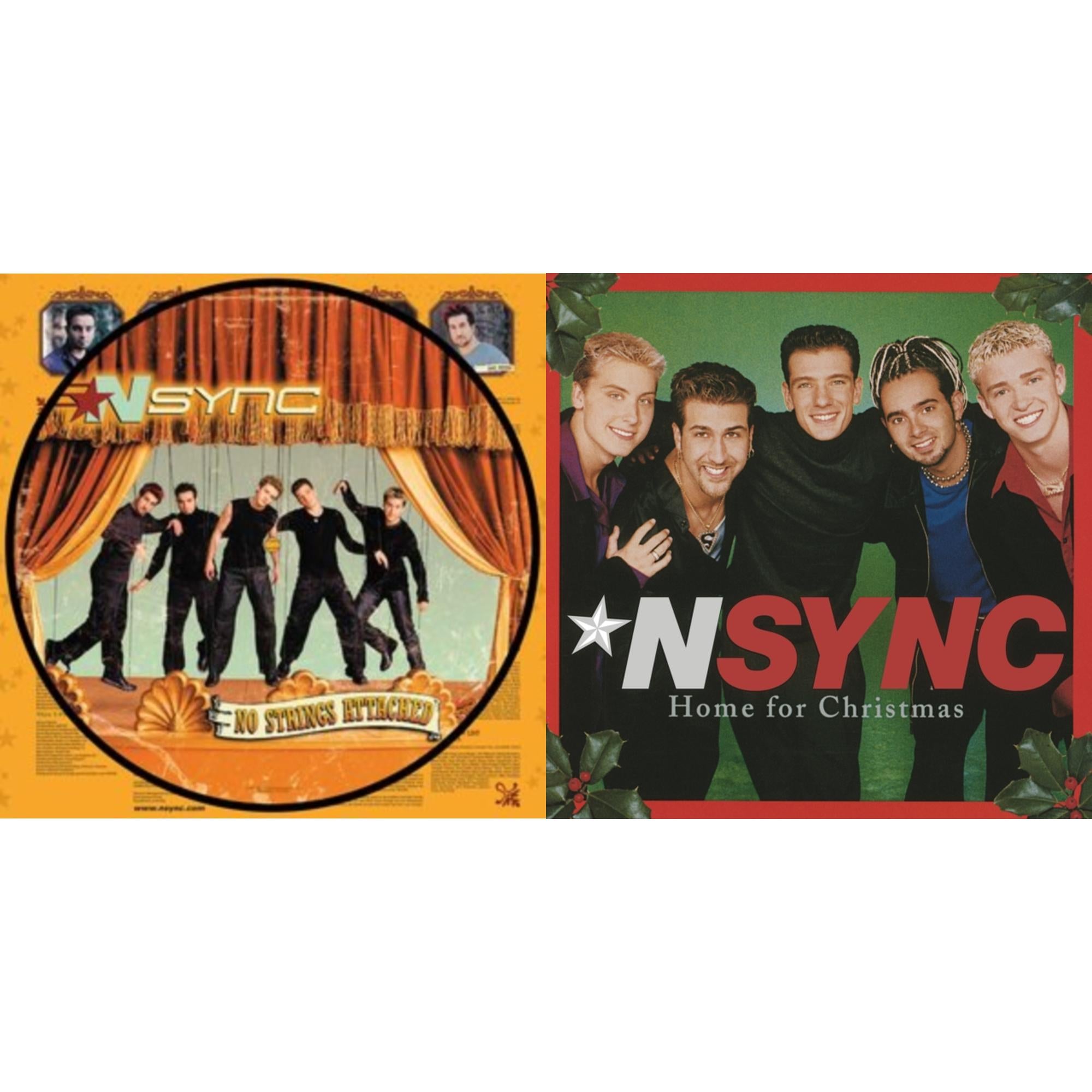 No Strings Attached (140G/Picture Disc/20Th Anniversary Edition) & Home For Christmas (2LP)