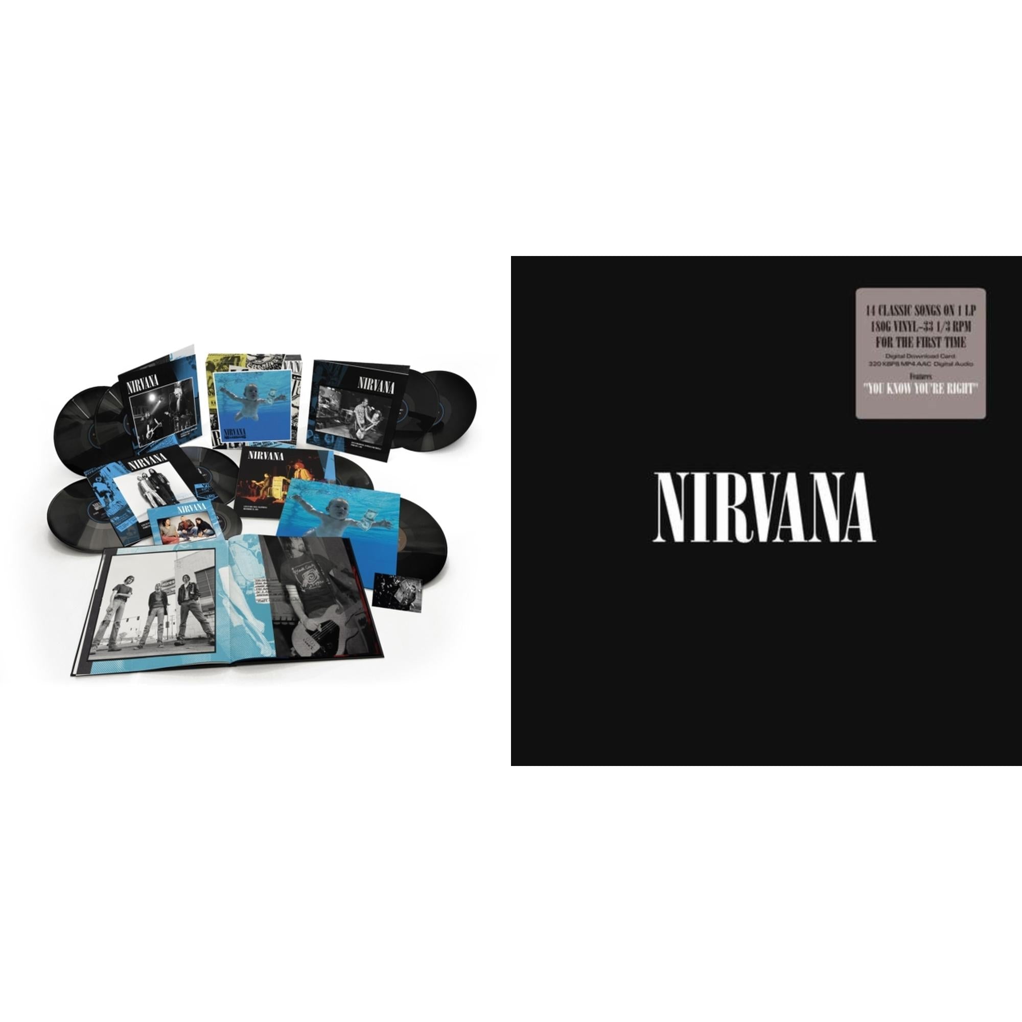 Nevermind (30Th Anniversary/Super Deluxe/8LP/7Inch) & Nirvana (150G/Dl Code)