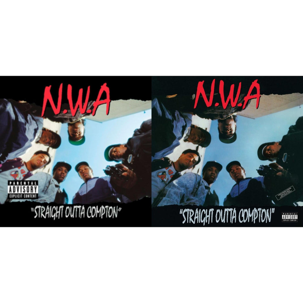 N.W.A. - Straight Outta Compton & Straight Outta Compton (Red LP Vinyl)