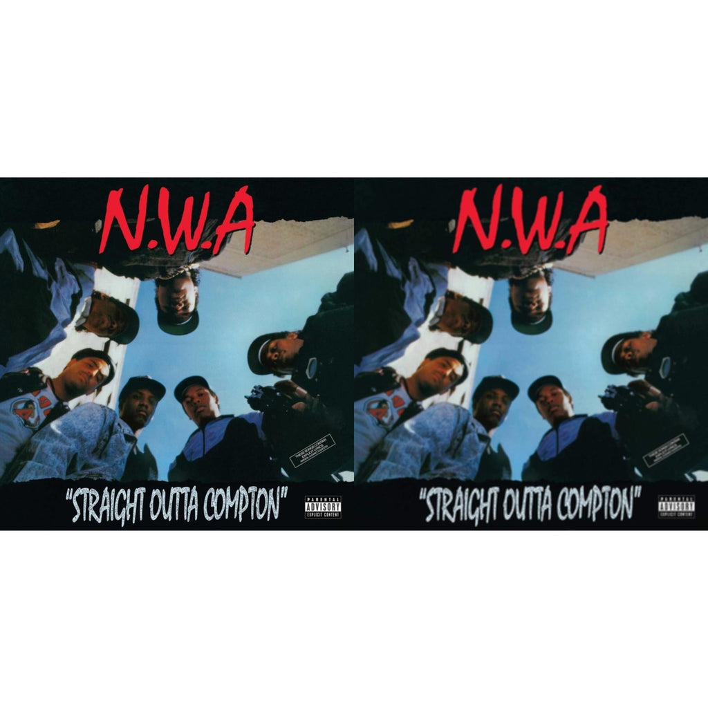 N.W.A. - Straight Outta Compton (Red LP Vinyl) & Straight Outta Compton