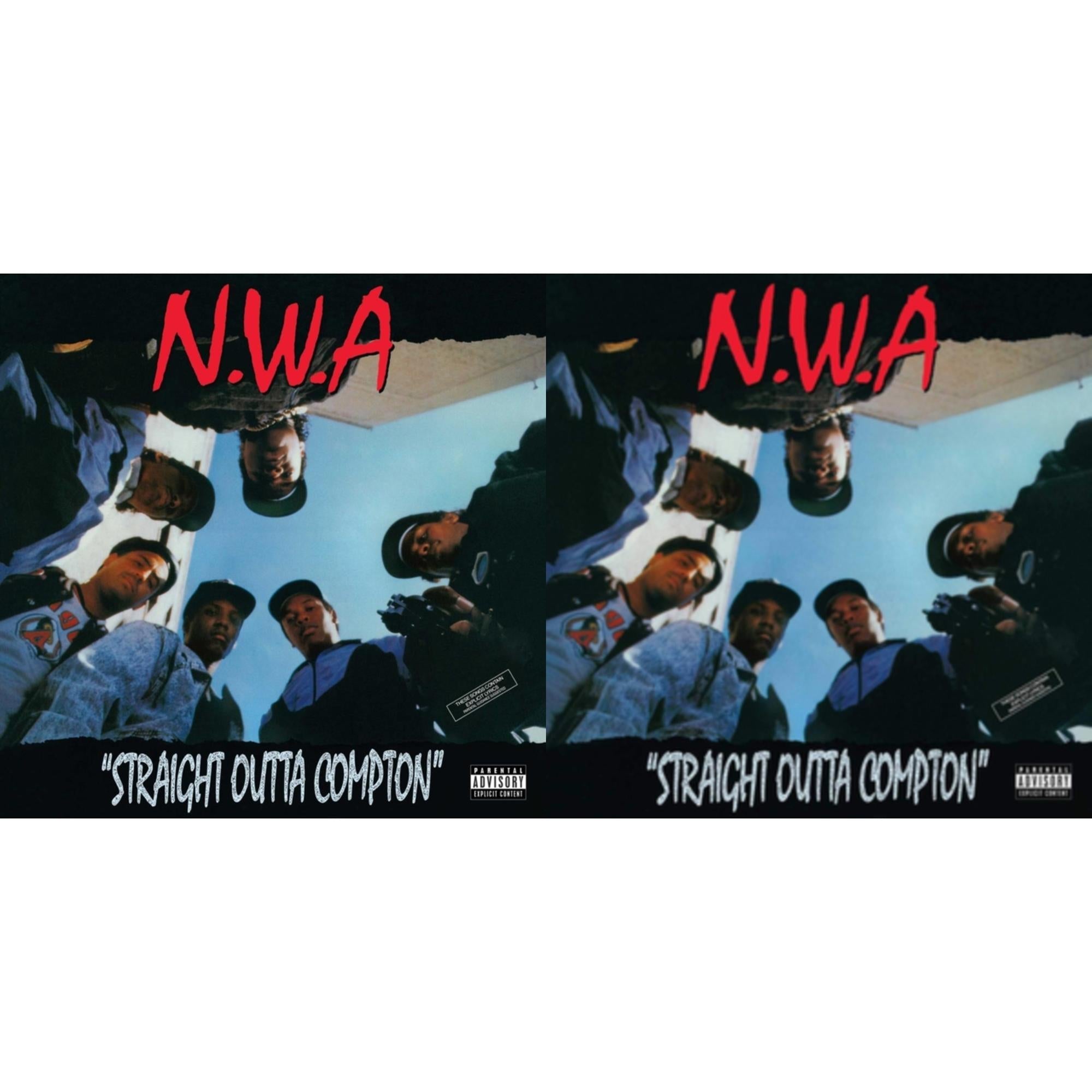 N.W.A. - Straight Outta Compton (Red LP Vinyl) & Straight Outta Compton