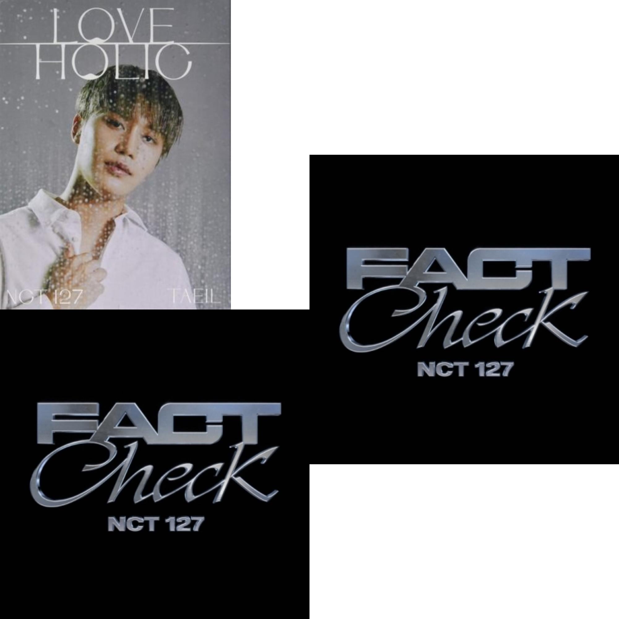 Loveholic: Taeil Ver. (Limited/Trading Card Type B) & Fact Check Vol.5 (Photo Case Ver.) & Fact Check Vol.5 (Photobook Ver.)