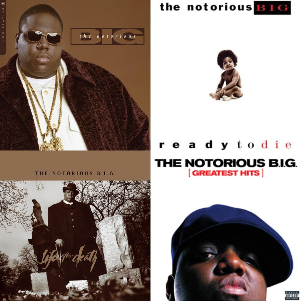 Notorious B.I.G. - Now Playing & Ready To Die (2LP/140G) & Life After Death (25Th Anniversary Super Deluxe Edition/8LP) & Greatest Hits (2LP)