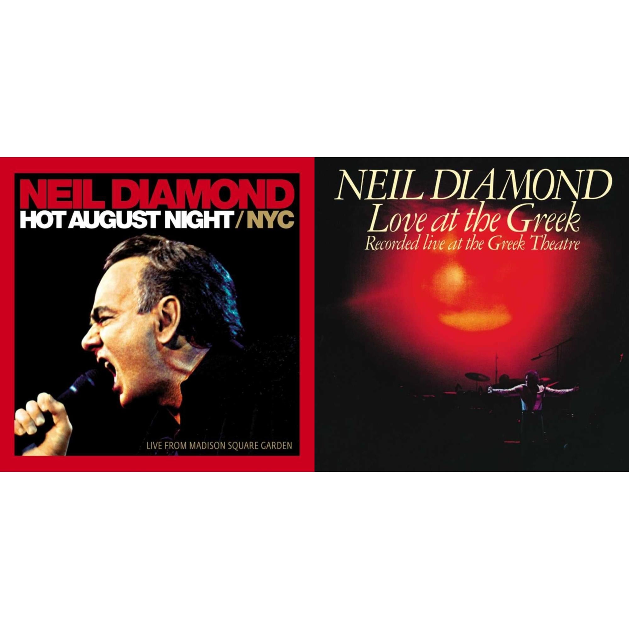 Hot August Night/Nyc Live From Madison Square Garden (2LP) & Love At The Greek (2LP)