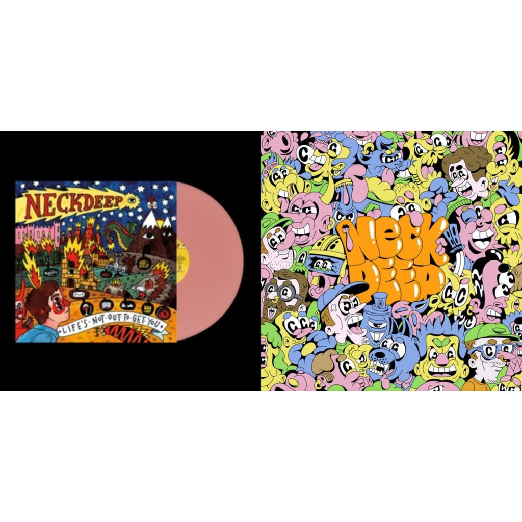 Neck Deep (Orange LP Vinyl) & Life's Not Out To Get You (Coloured LP Vinyl)