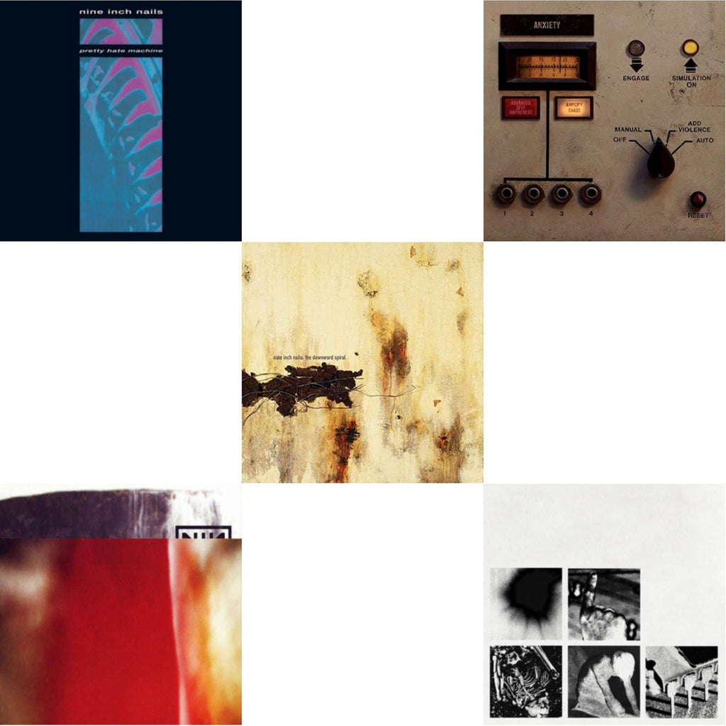 Pretty Hate Machine & Fragile (3LP/180G/2016 Remaster) & Downward Spiral (2LP/180G/2016 Remaster) & Add Violence Ep & Bad Witch (LP)