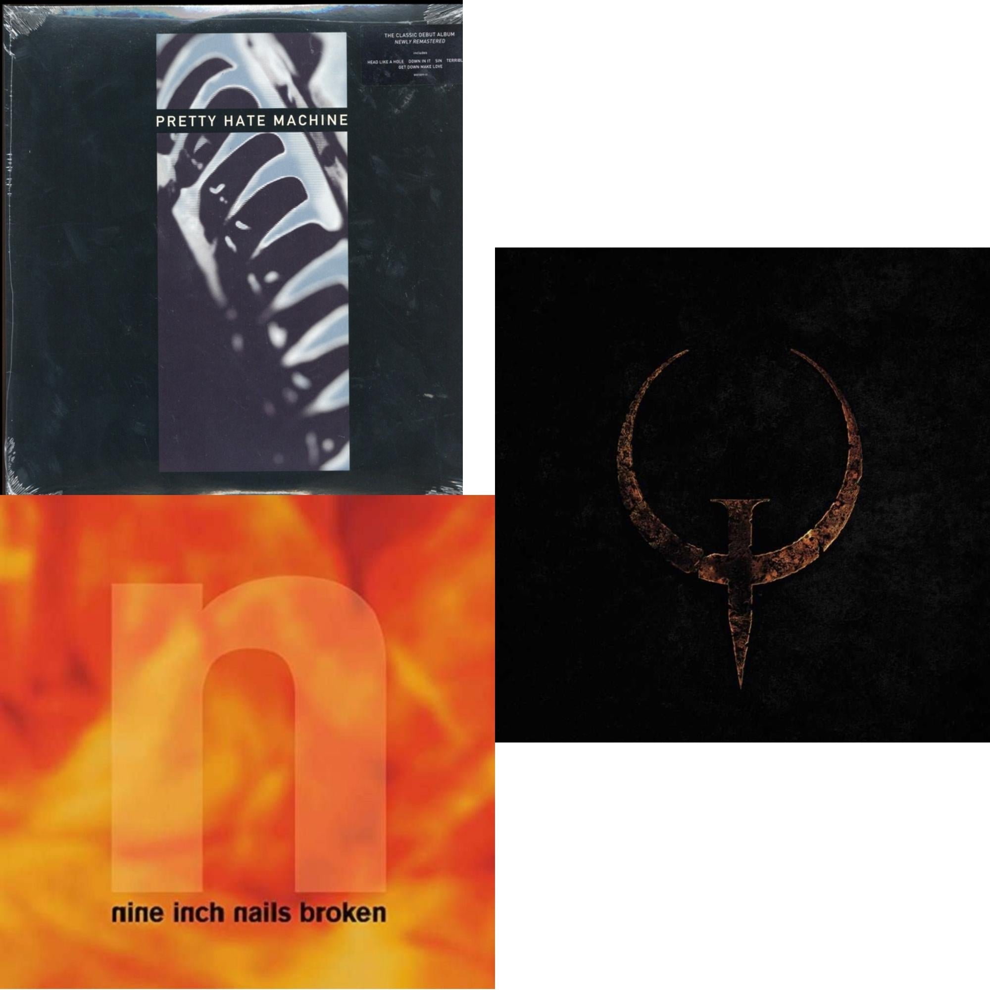 Pretty Hate Machine: 2010 Remaster & Broken (180G/LP/7Inch) & Quake (2LP)
