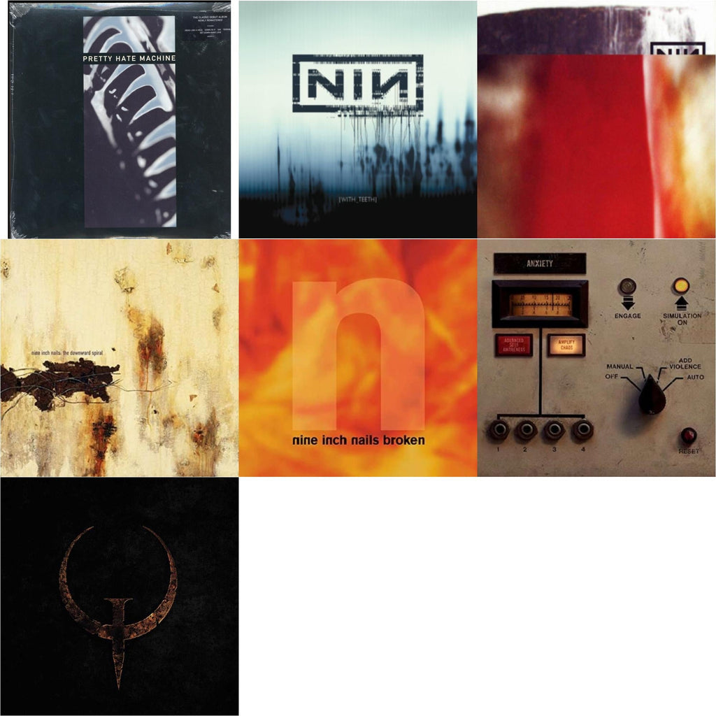 Pretty Hate Machine: 2010 Remaster & With Teeth (2LP) & Fragile (3LP/180G/2016 Remaster) & Downward Spiral (2LP/180G/2016 Remaster) & Broken (180G/LP/7Inch) & Add Violence Ep & Quake (2LP)