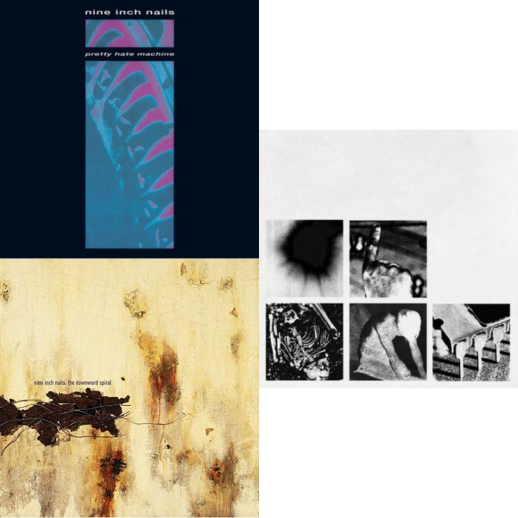 Pretty Hate Machine & Downward Spiral (2LP/180G/2016 Remaster) & Bad Witch (LP)