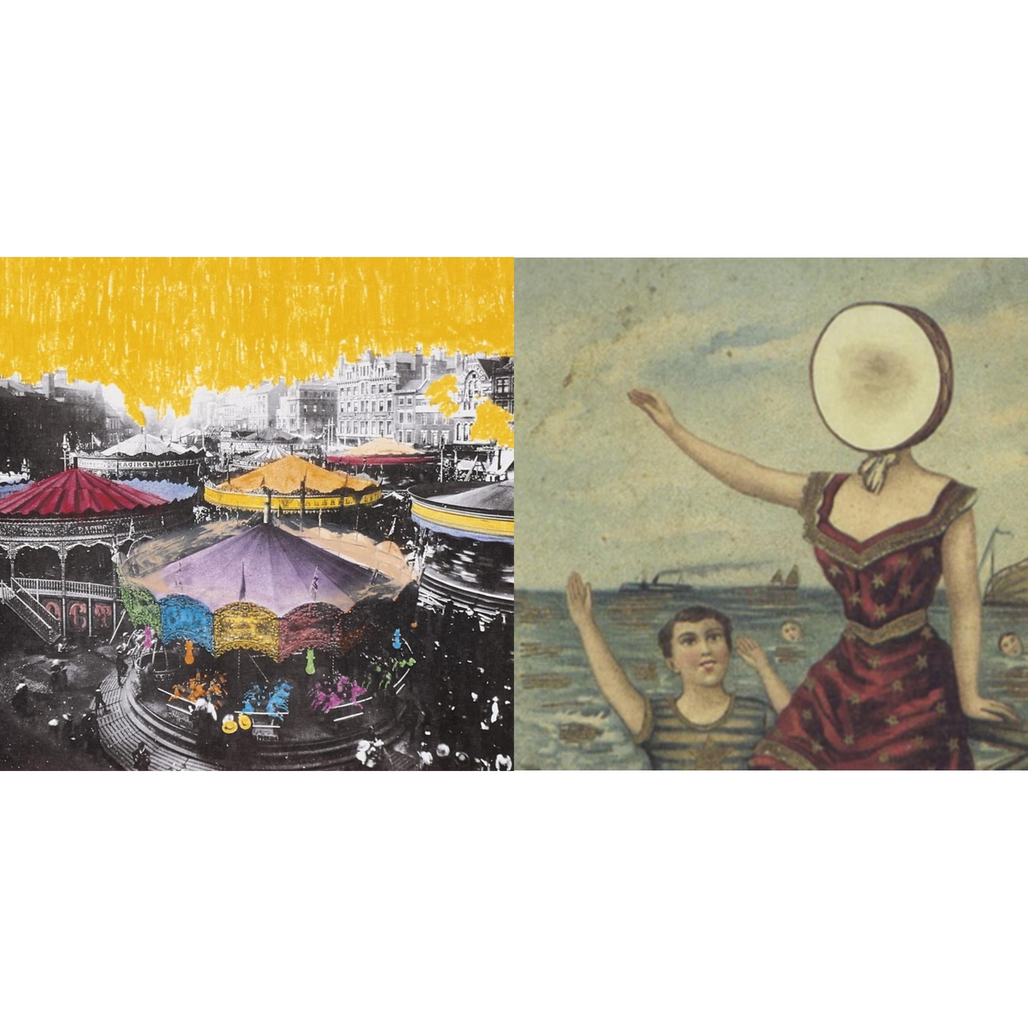 Neutral Milk Hotel - On Avery Island (2LP) & In The Aeroplane Over The Sea