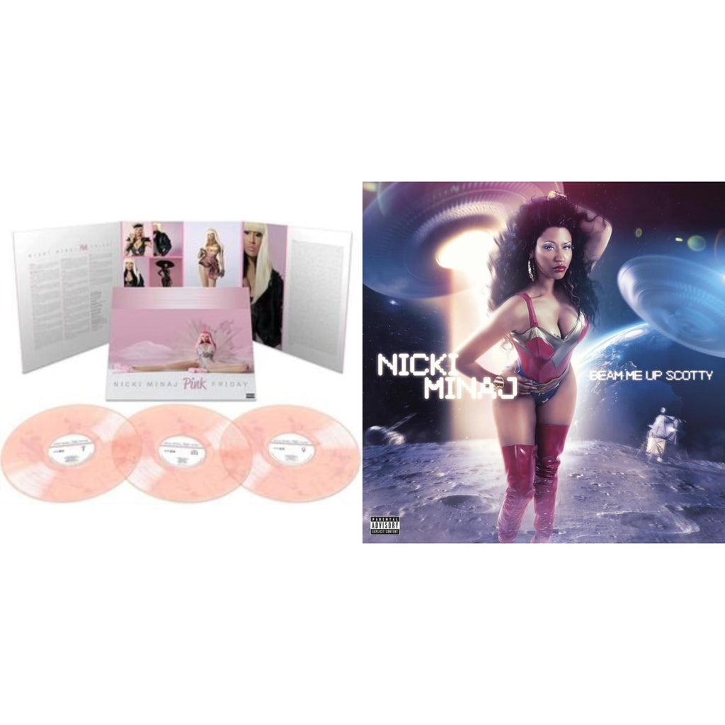 Pink Friday (10Th Anniversary/Deluxe/Pink/White Swirl Vinyl/3LP) & Beam Me Up Scotty (2LP)
